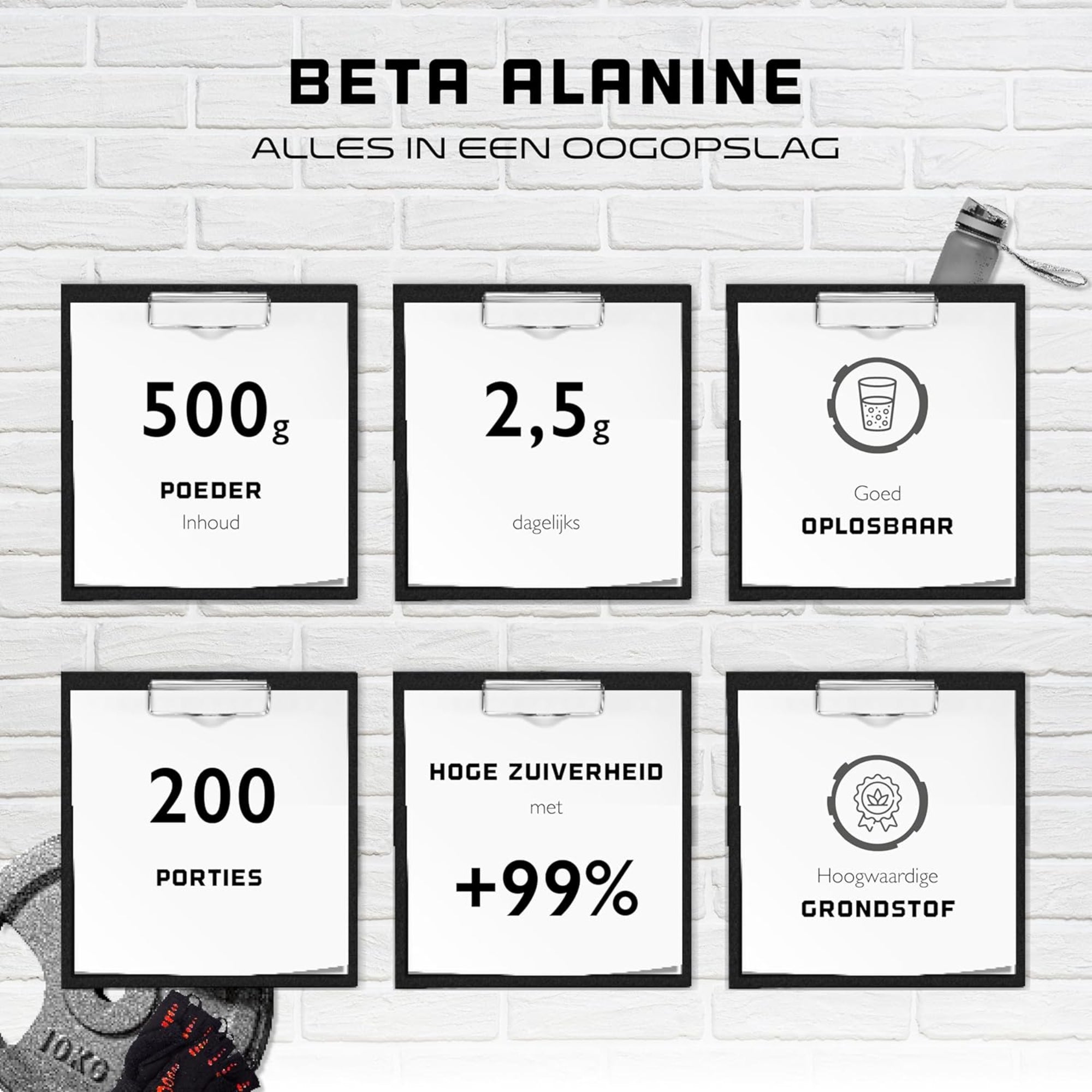 Beta-Alanine poudre | 500 g | German Elite Nutrition