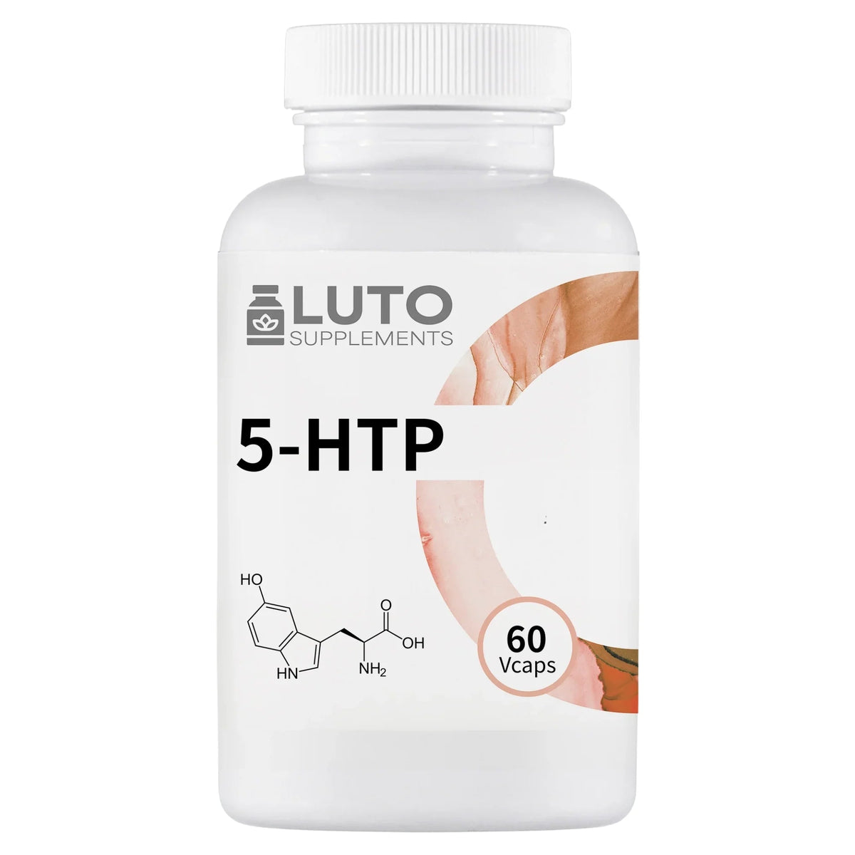 LUTO Supplements 5-HTP 60 gélules vegan avec vitamine B6 pour le sommeil et la détente | acheter en France