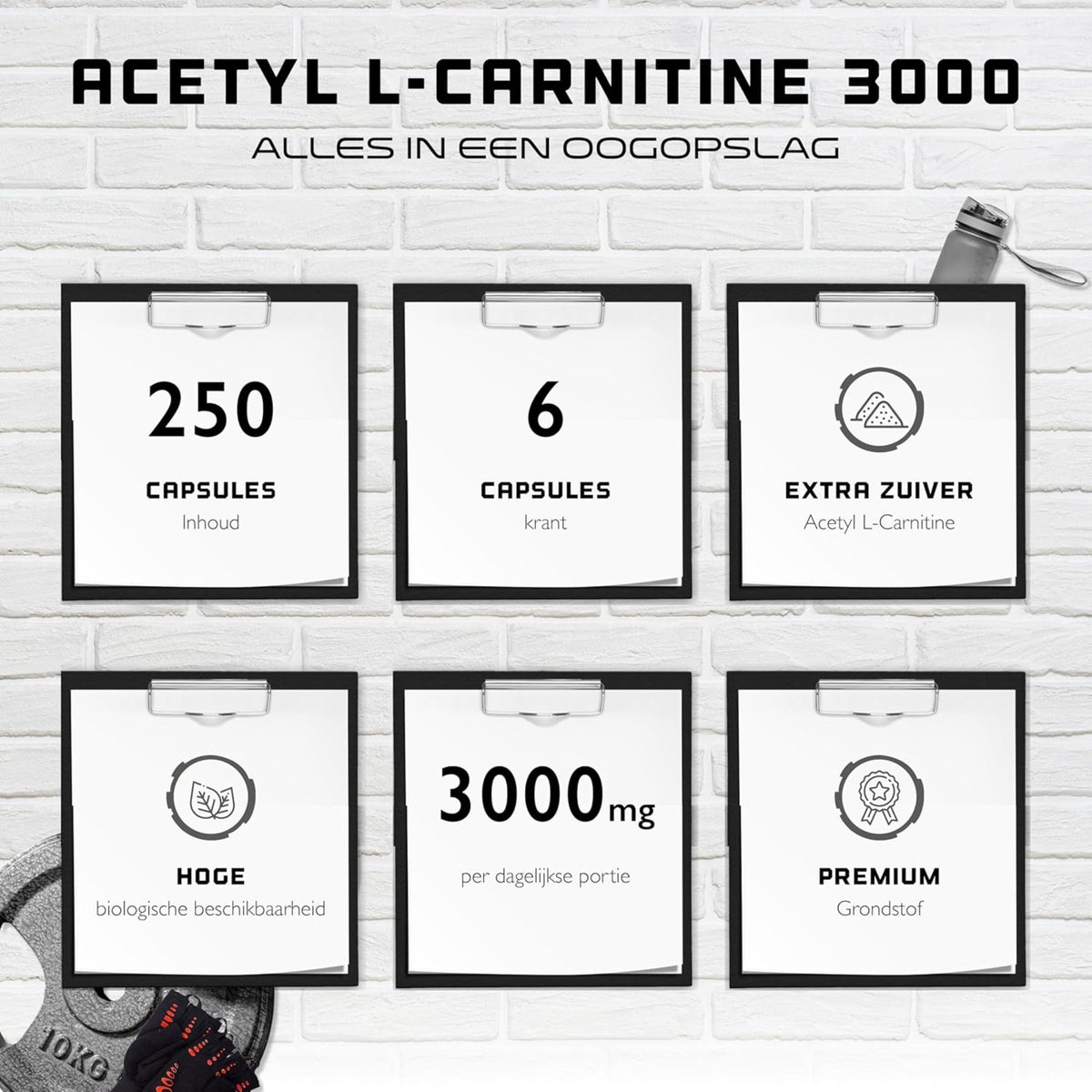 Acétyl L-carnitine GEN composition