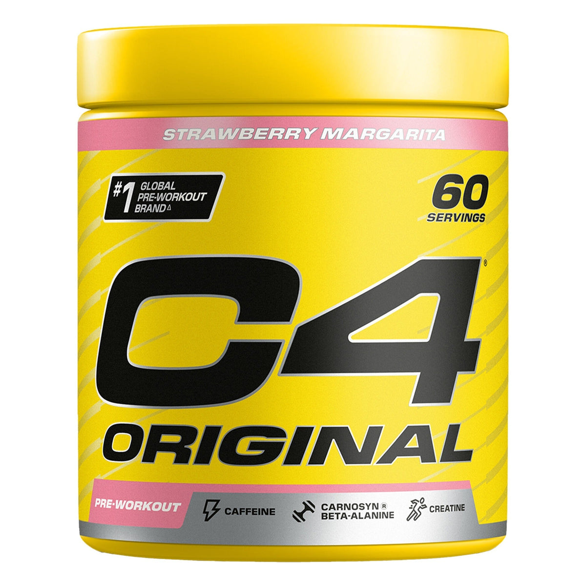 Pot Cellucor C4 Original pré-entraînement en poudre au goût fraise (Strawberry Margarita), 402 grammes #Contenu_402 grammes