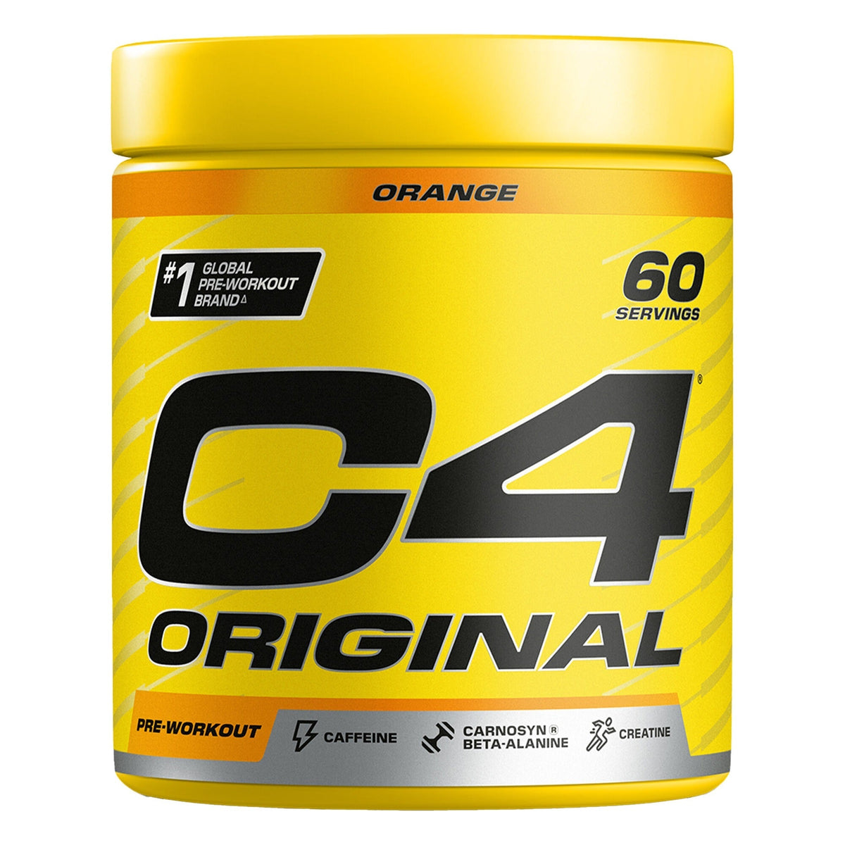 Pot Cellucor C4 Original pré-entraînement en poudre au goût orange (Orange), 396 grammes #Contenu_396 grammes
