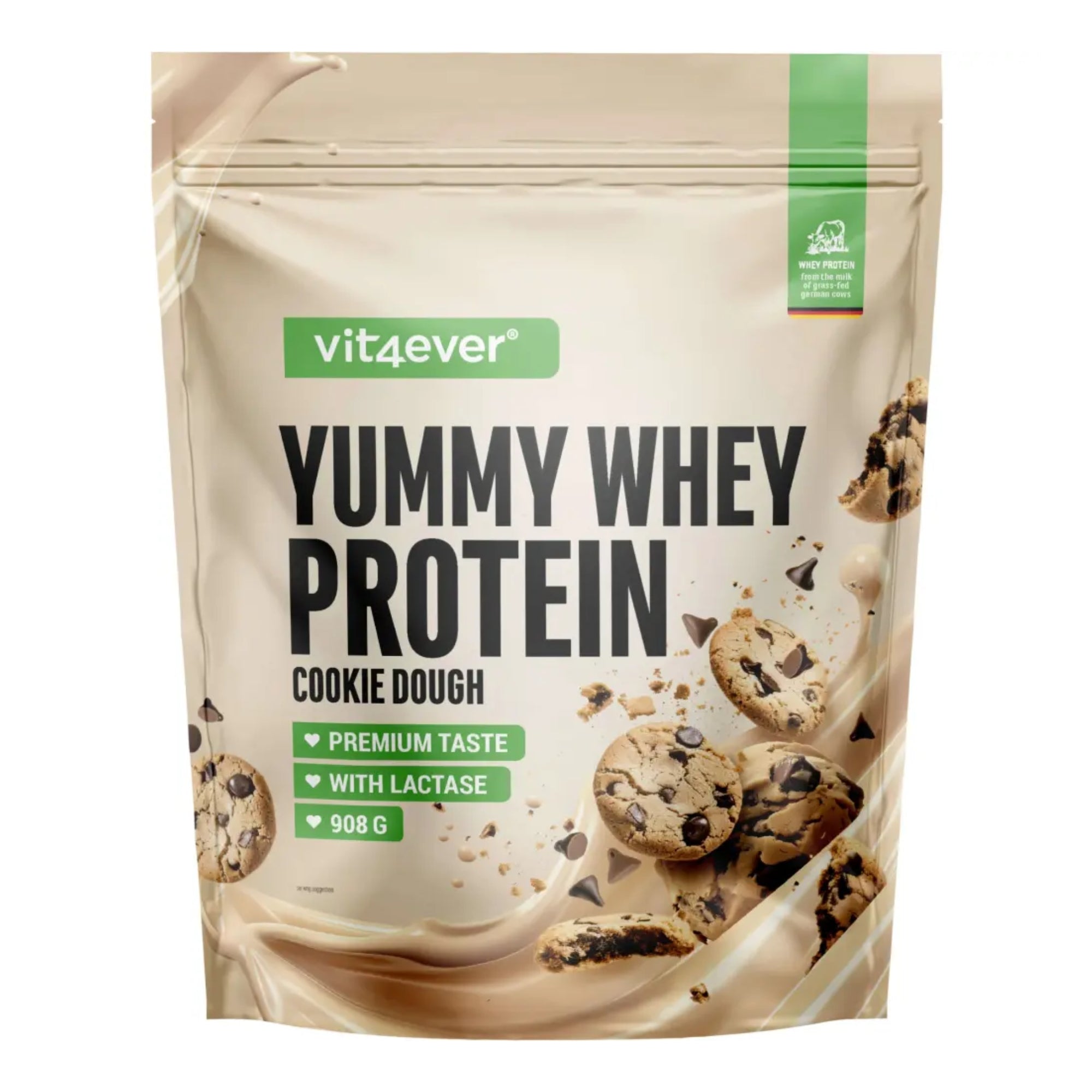 Vit4ever Yummy Whey Protein Cookie Dough shake protéiné 908 grammes