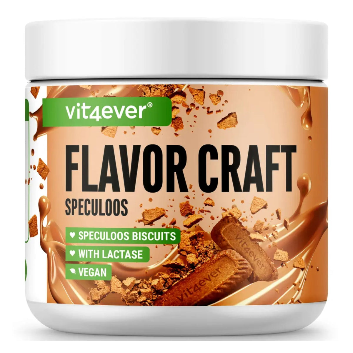 Vit4ever Flavor Craft poudre aromatisée spéculoos 250g | acheter aux Pays-Bas et en Belgique