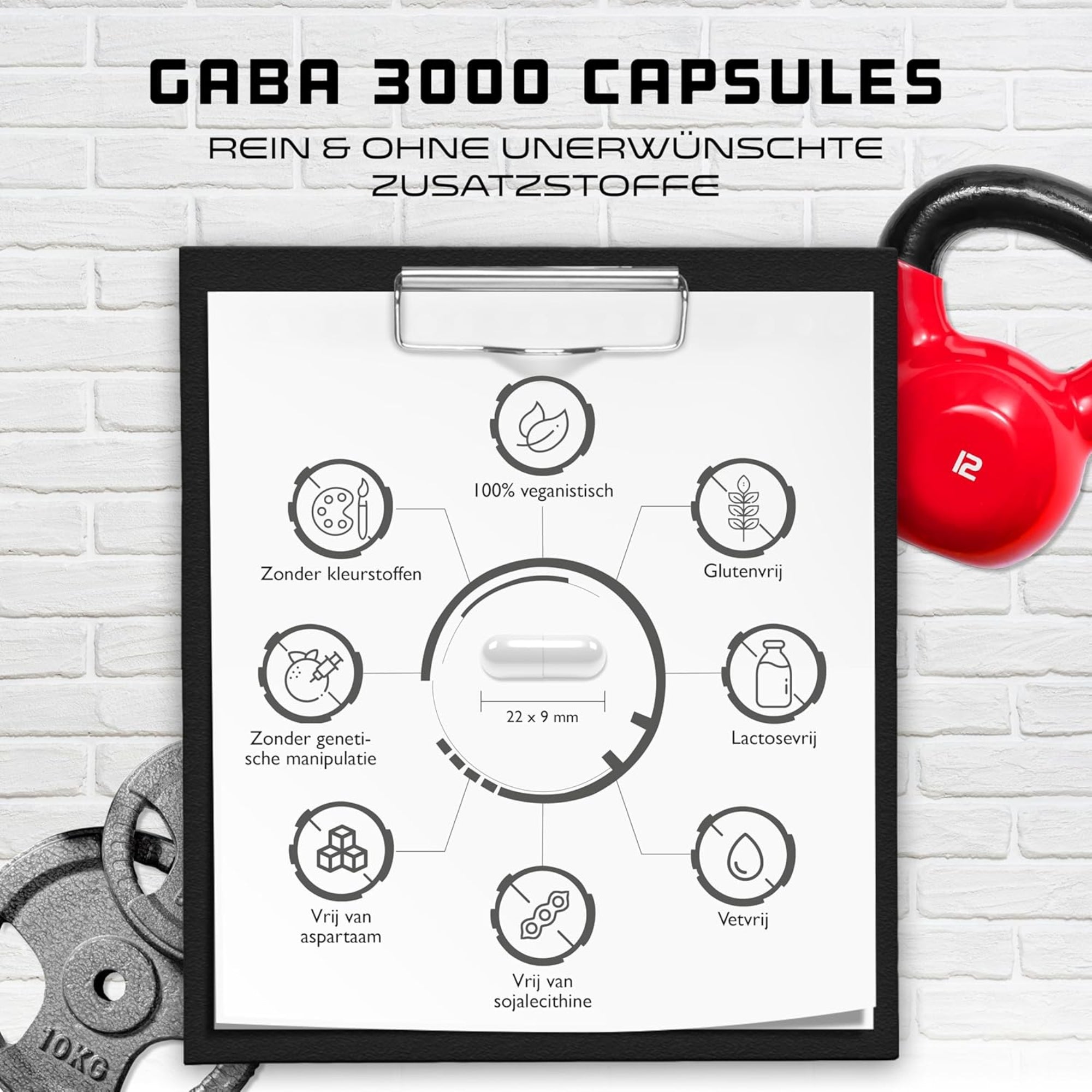 Gaba 3000 acide aminé GEN allergènes