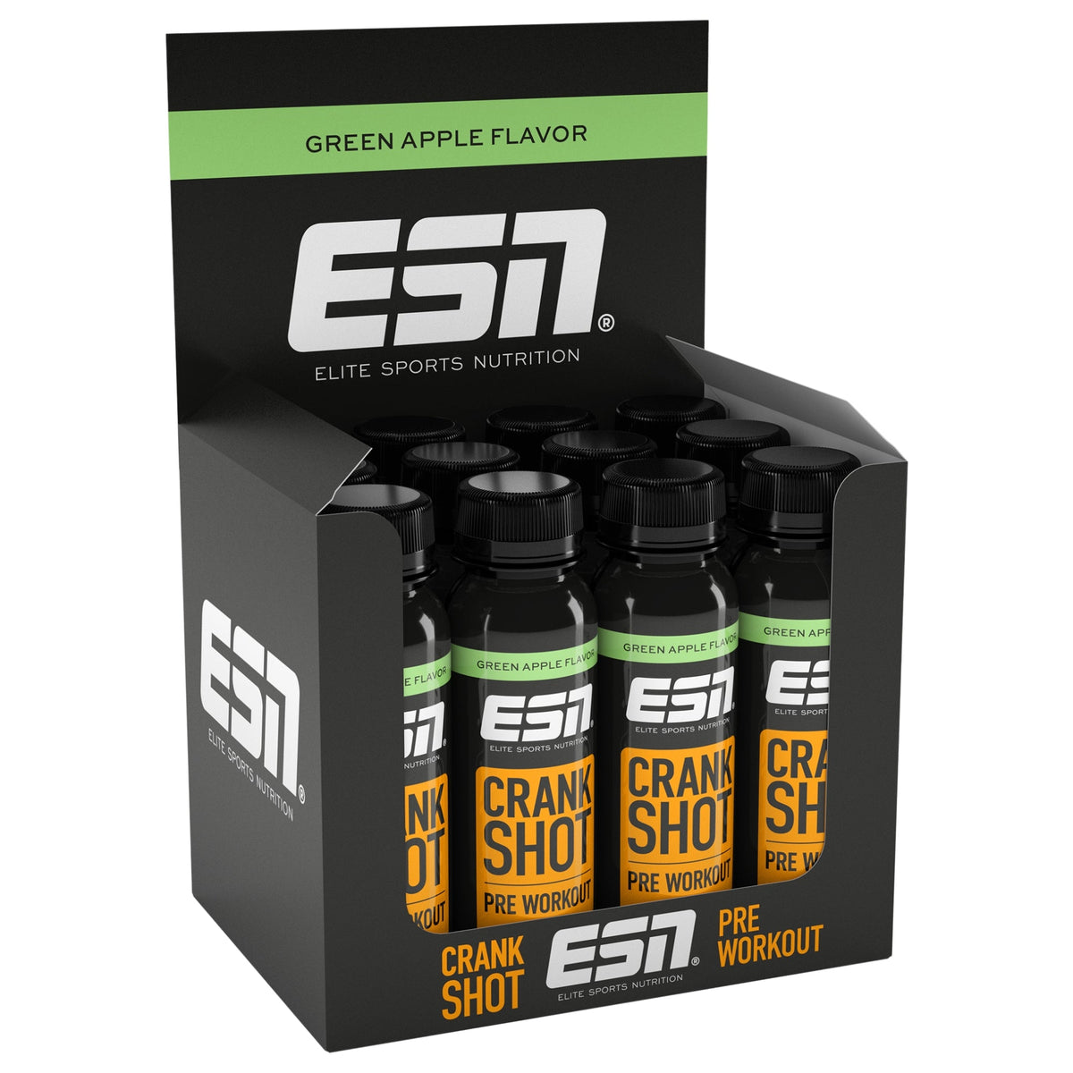 ESN Crank Shot 200 mg de caféine | 12 x 95 ml