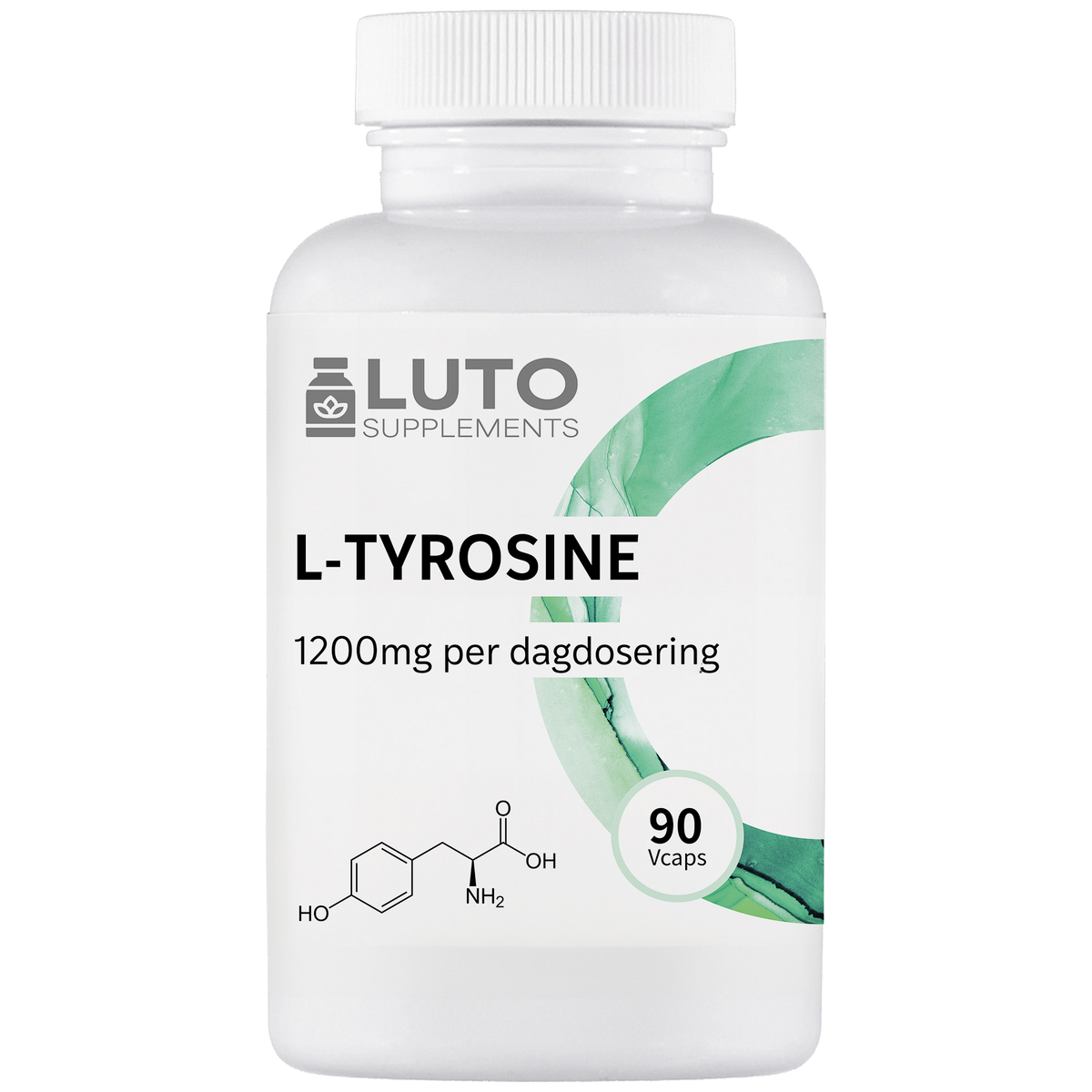 LUTO Supplements L-Tyrosine 1200mg 90 gélules avec biotine et vitamine B | acheter en France