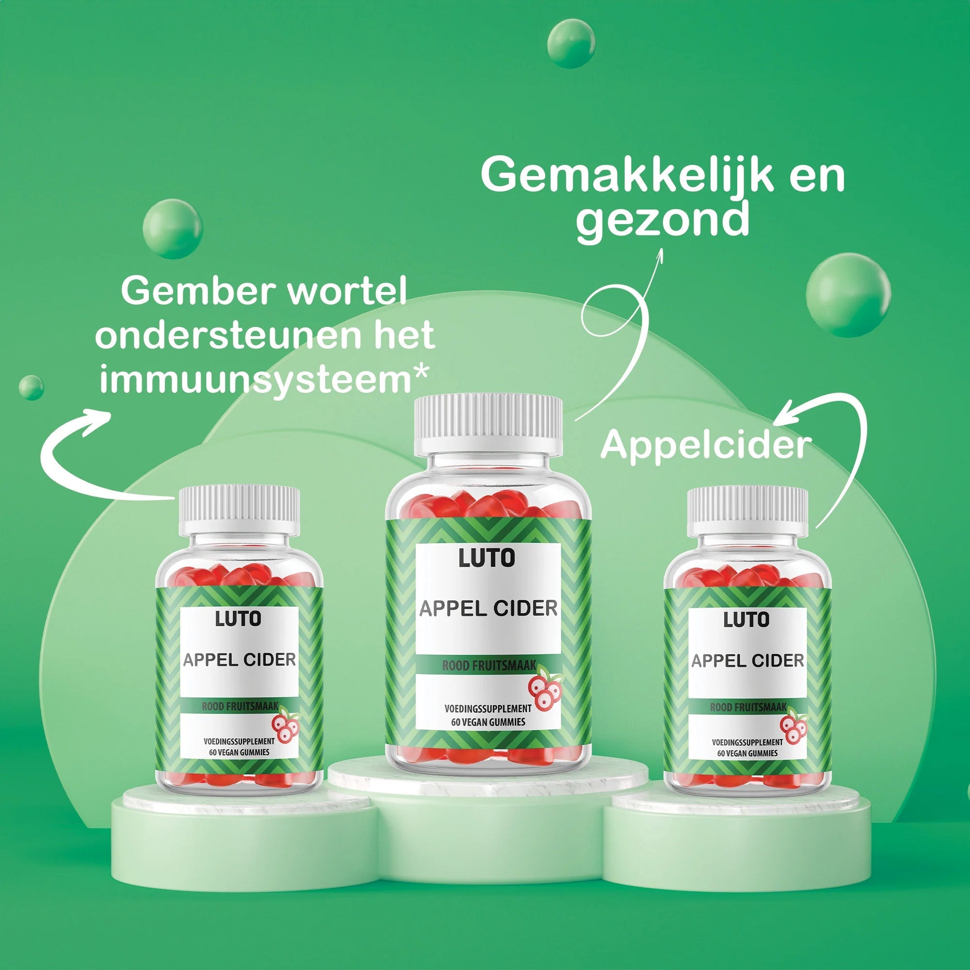 Composition Apple Cider LUTO Supplements