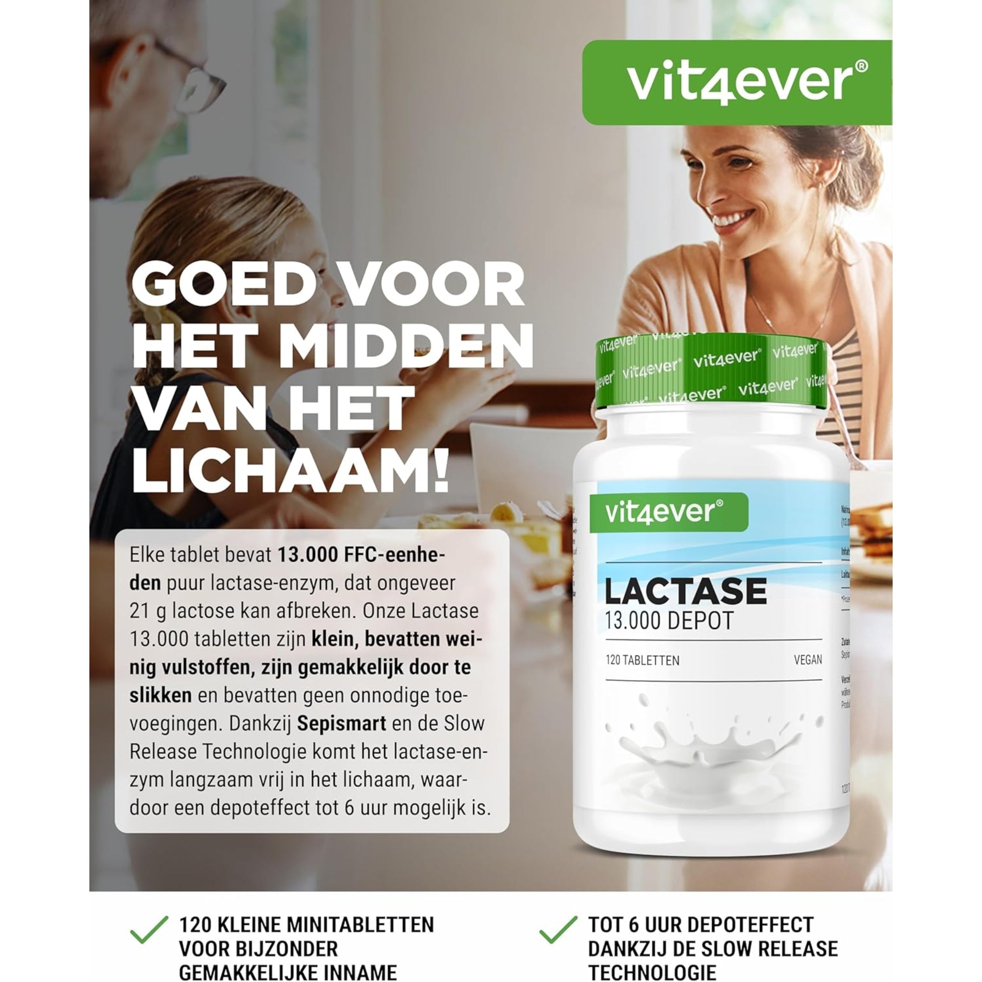 Lactase 13.000 Depot | Vit4ever