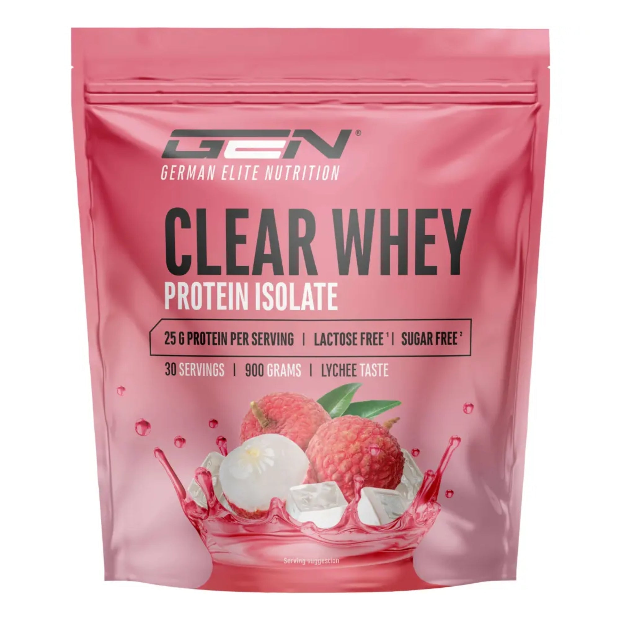 Clear Whey Protein Isolate 900g Litchi - German Elite Nutrition