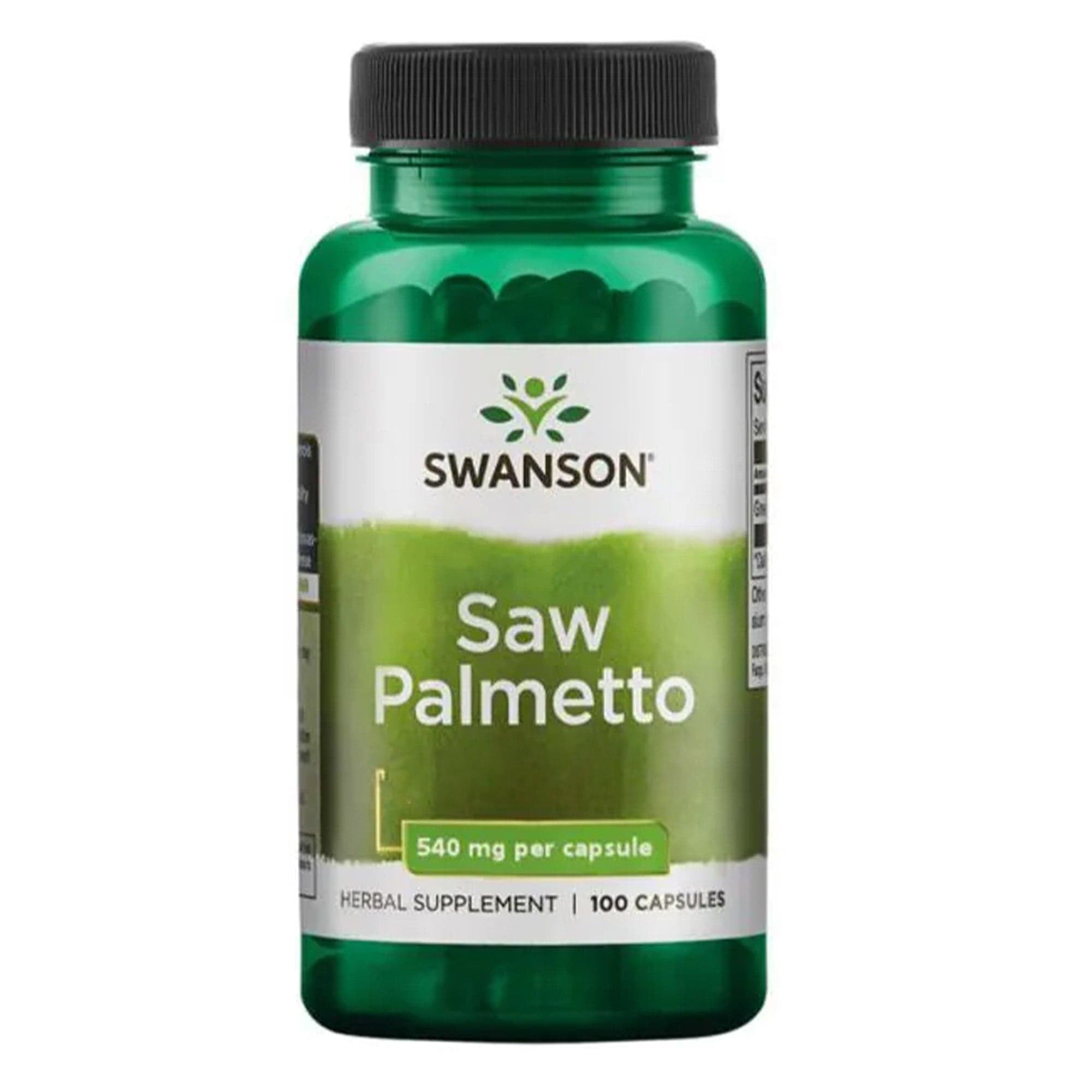 Swanson Saw Palmetto (Serenoa repens) 540 mg 100 gélules - complément alimentaire