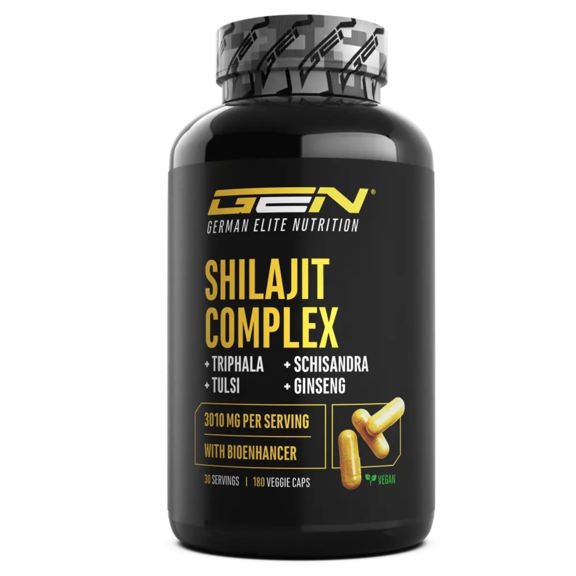 Shilajit Complex de German Elite Nutrition, 180 gélules