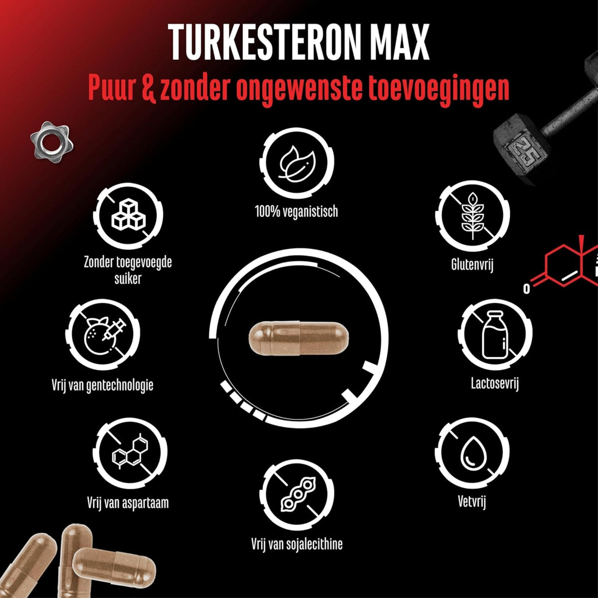 Turkesterone Max 1510mg | 120 Capsules | German Elite Nutrition