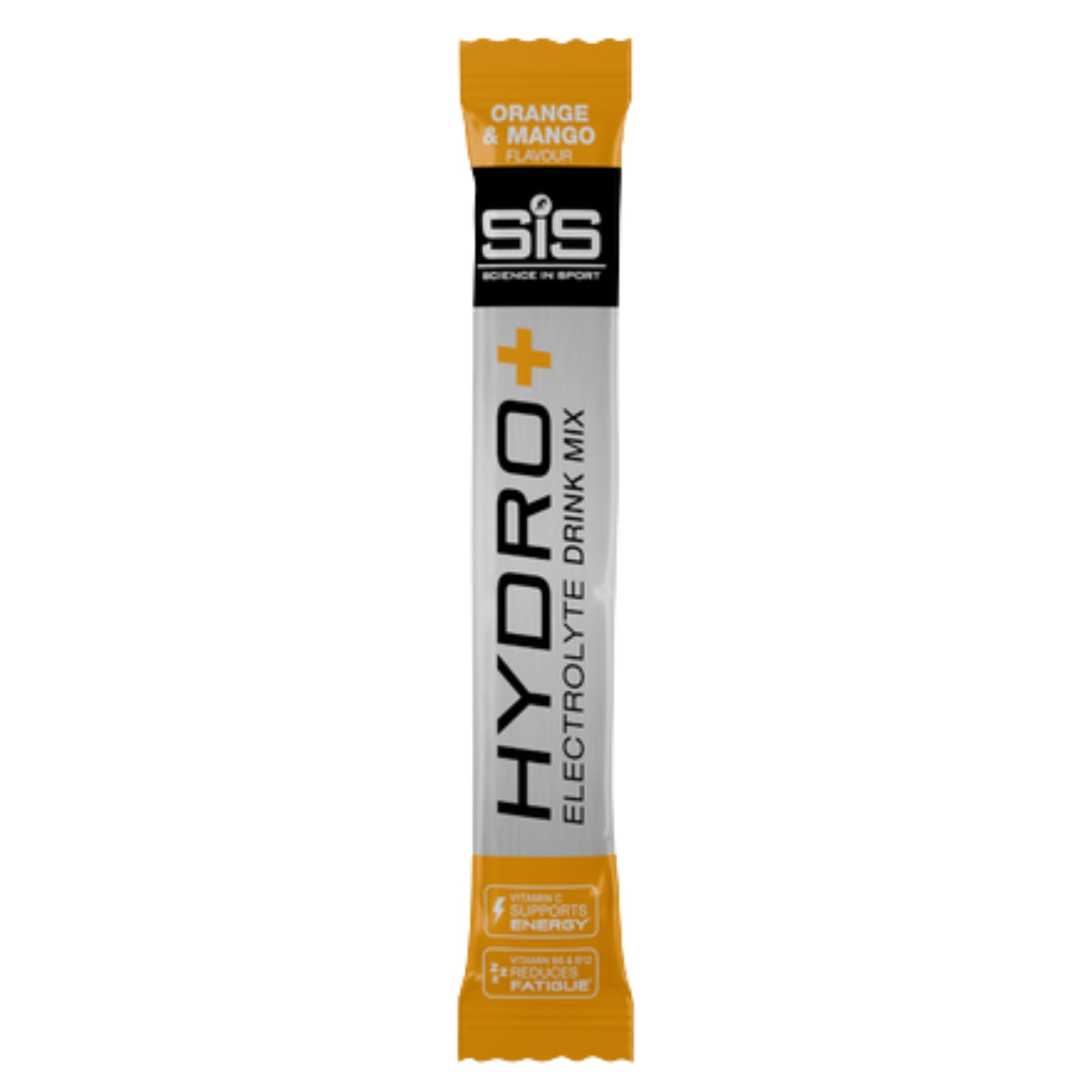 SiS Hydro+ Drink Mix Orange Mangue sachet 4,1 g boisson aux électrolytes avec vitamines C, B6 et B12