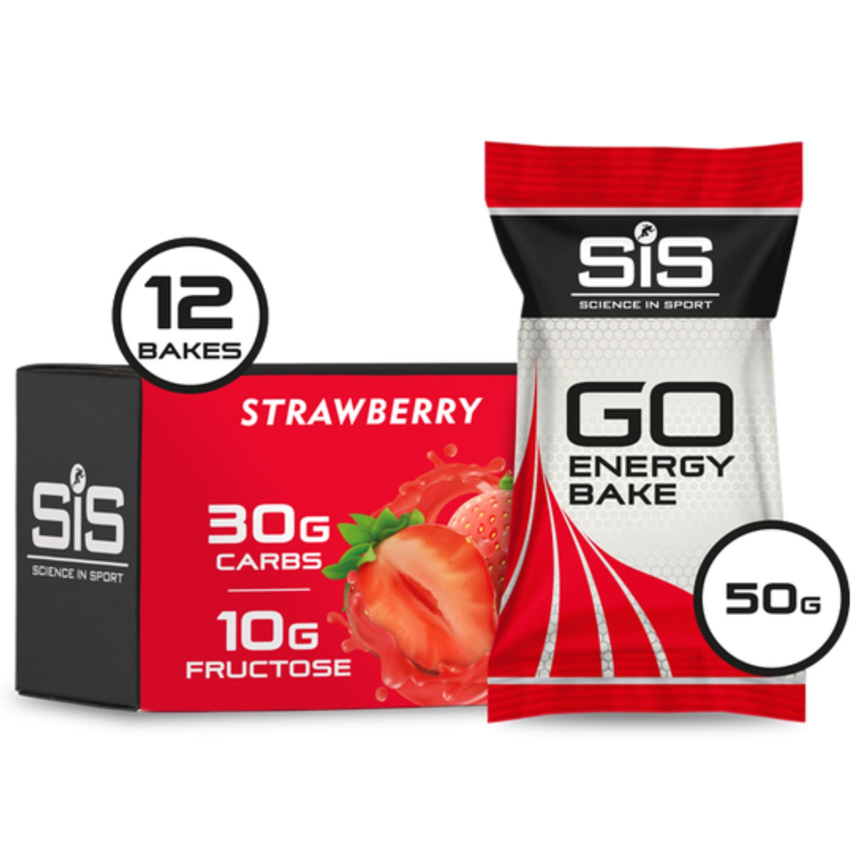SiS GO Energy Bake Fraise détails produit