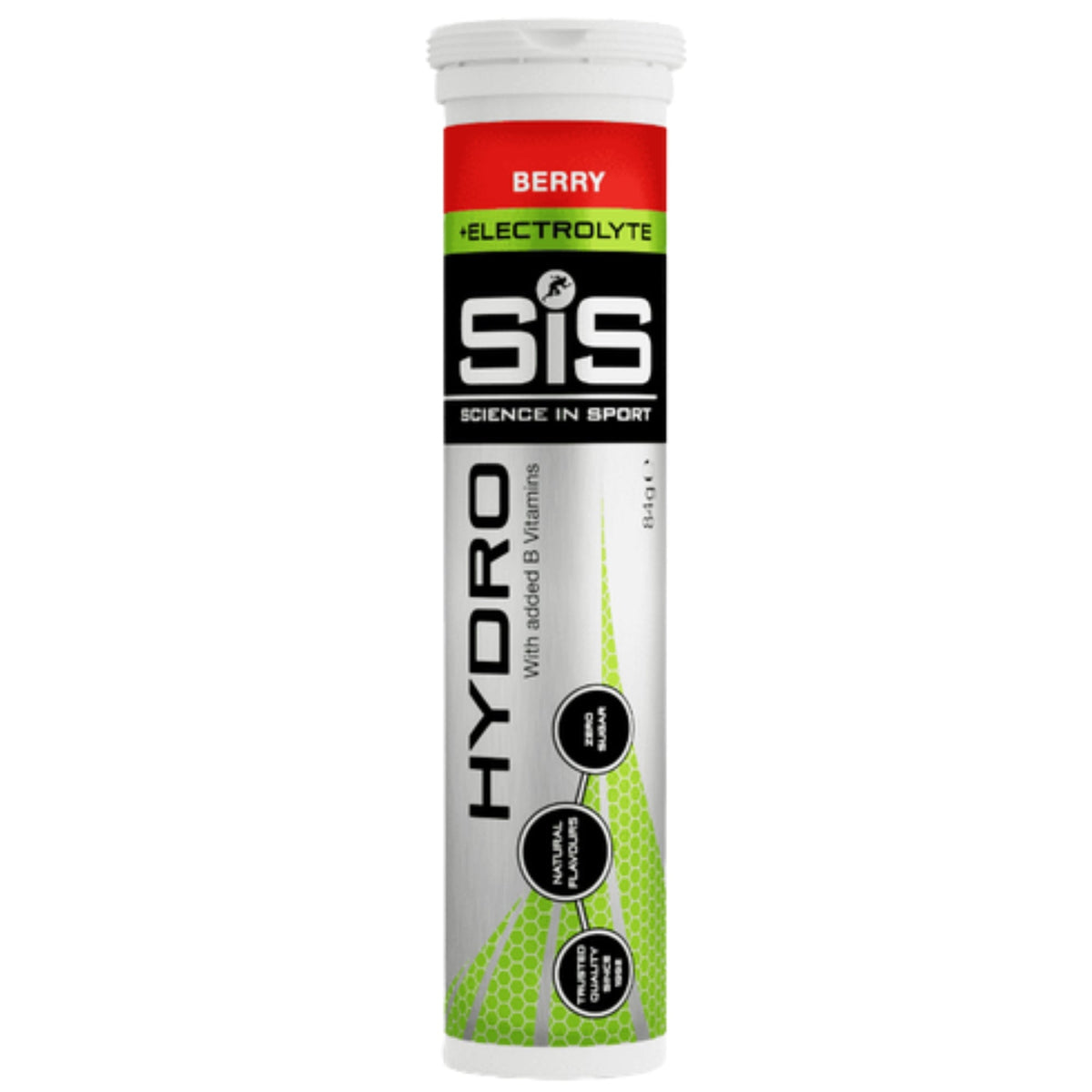 SiS Hydro Tablets Fruits Rouges tube - 20 comprimés effervescents avec sodium, potassium, calcium et magnésium