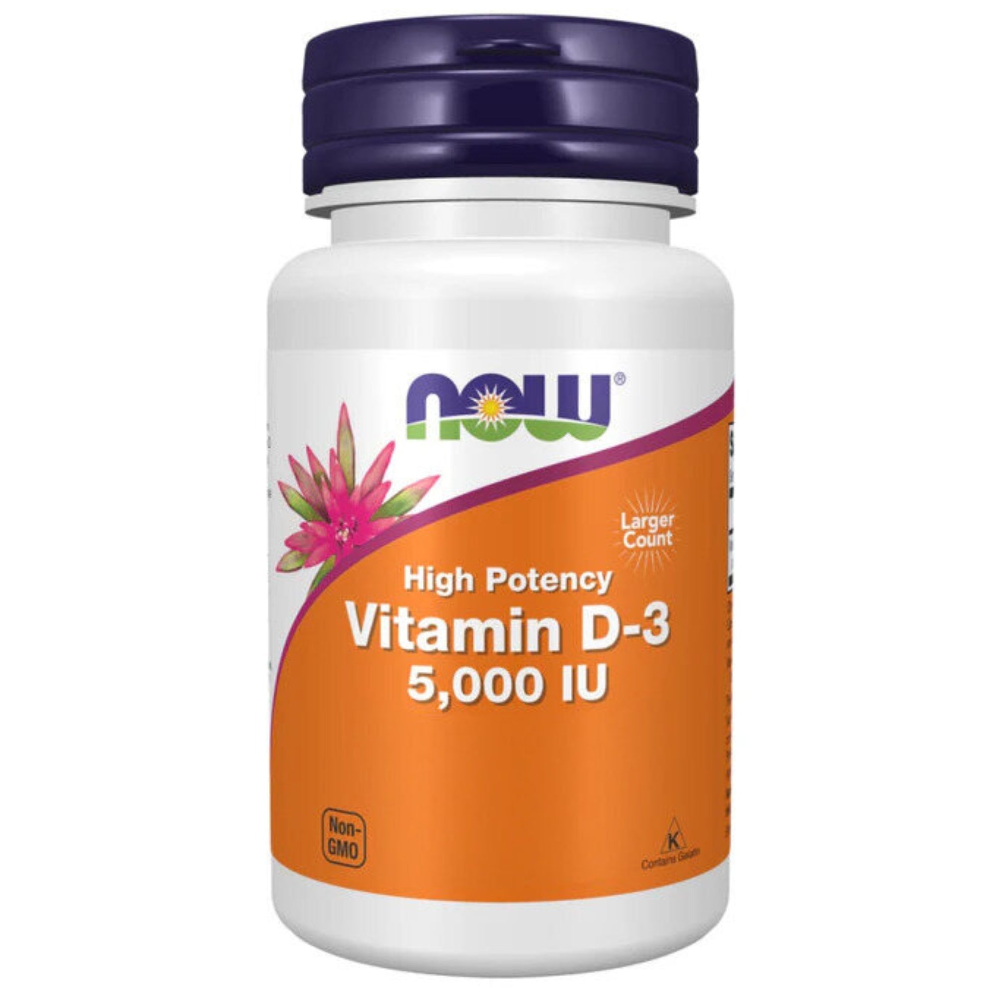 Vitamine D3 5000UI NOW