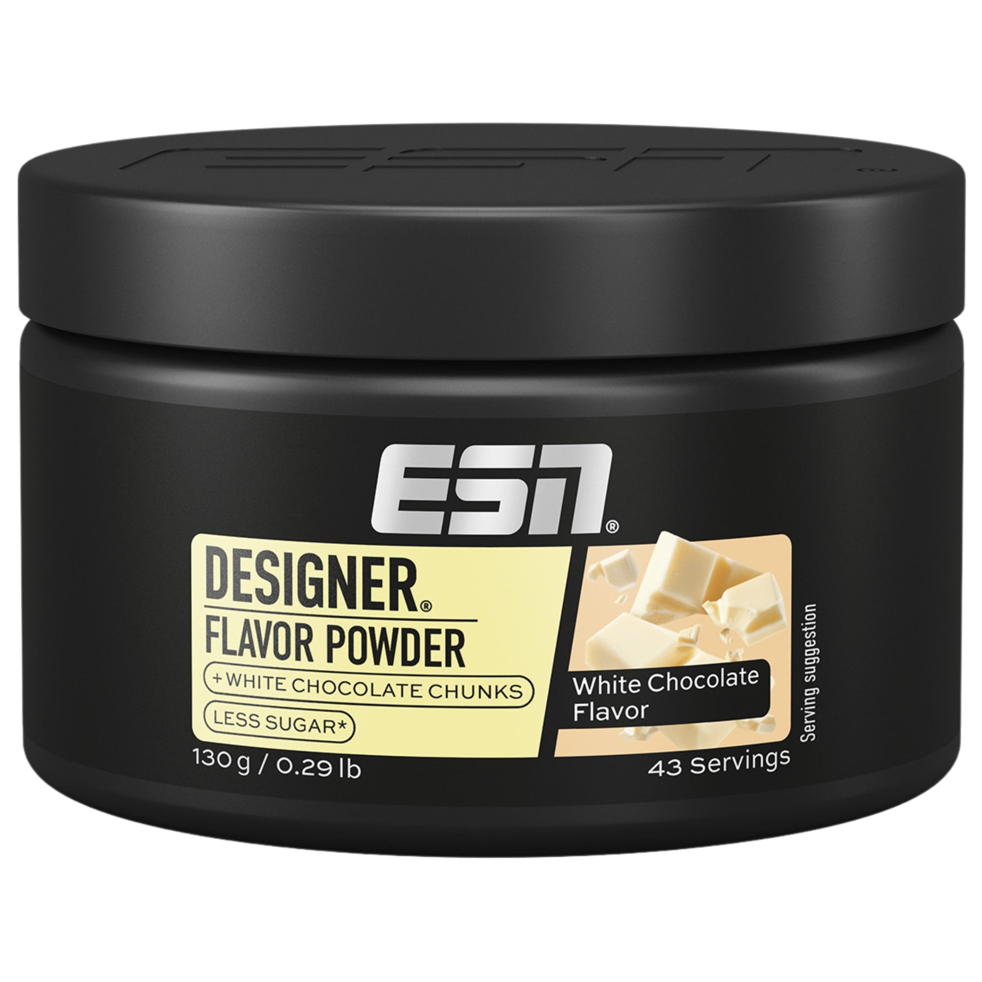 ESN Designer Flavor Powder White Chocolate | 130 g | 43 portions