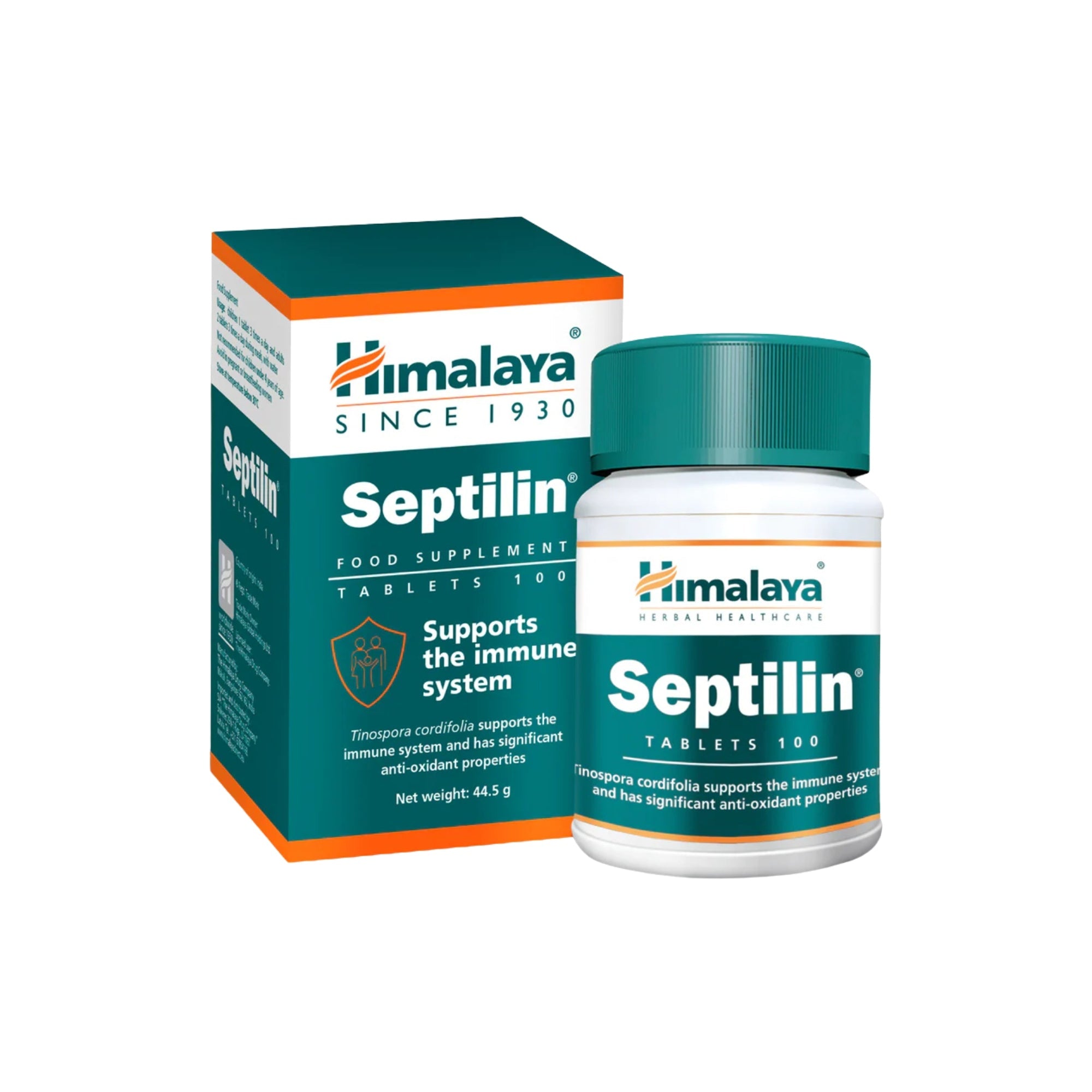 Himalaya Septilin 100 comprimés - formule ayurvédique avec tinospora et guggul autour des défenses | acheter en France et Belgique