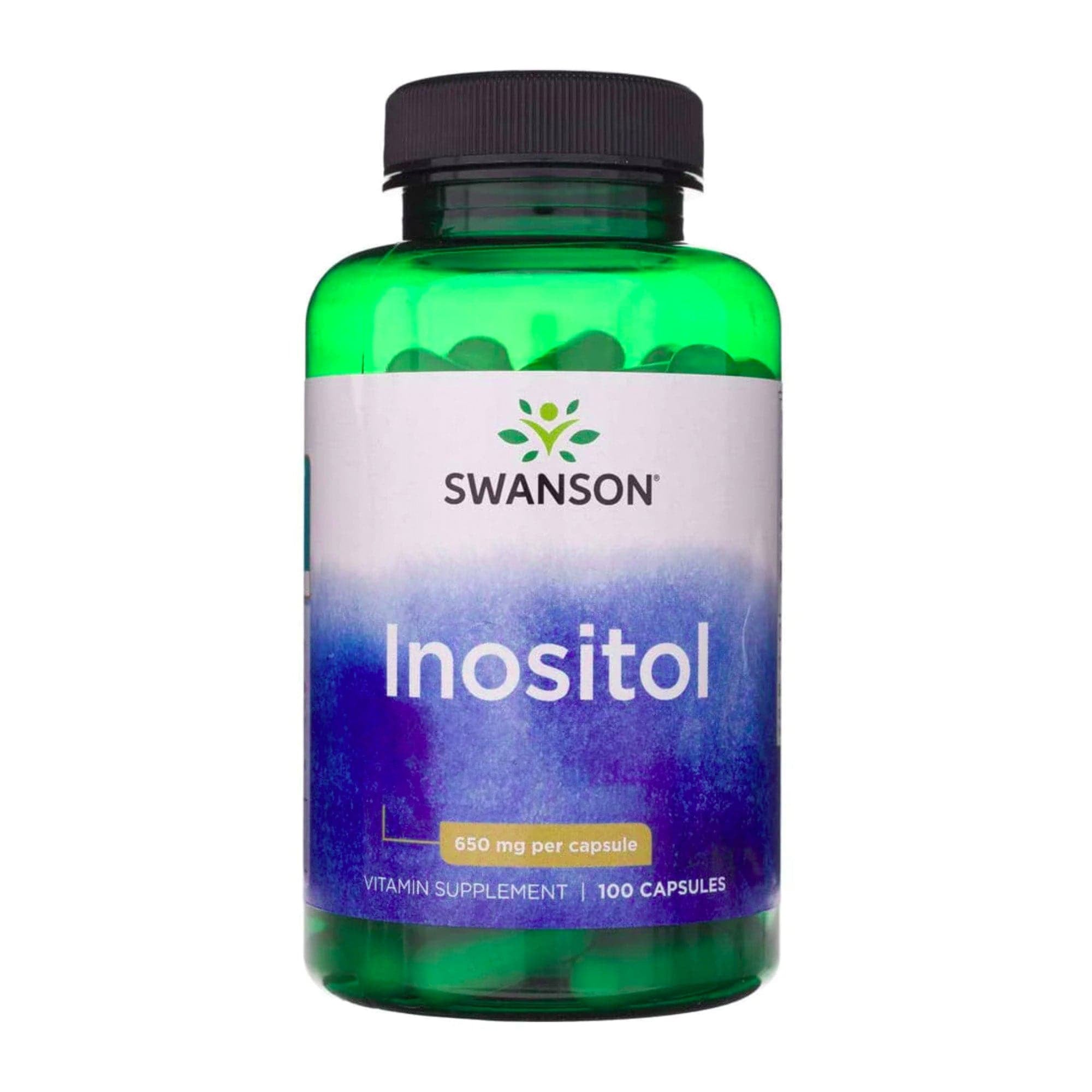 Swanson Inositol 650 mg 100 gélules - complément alimentaire