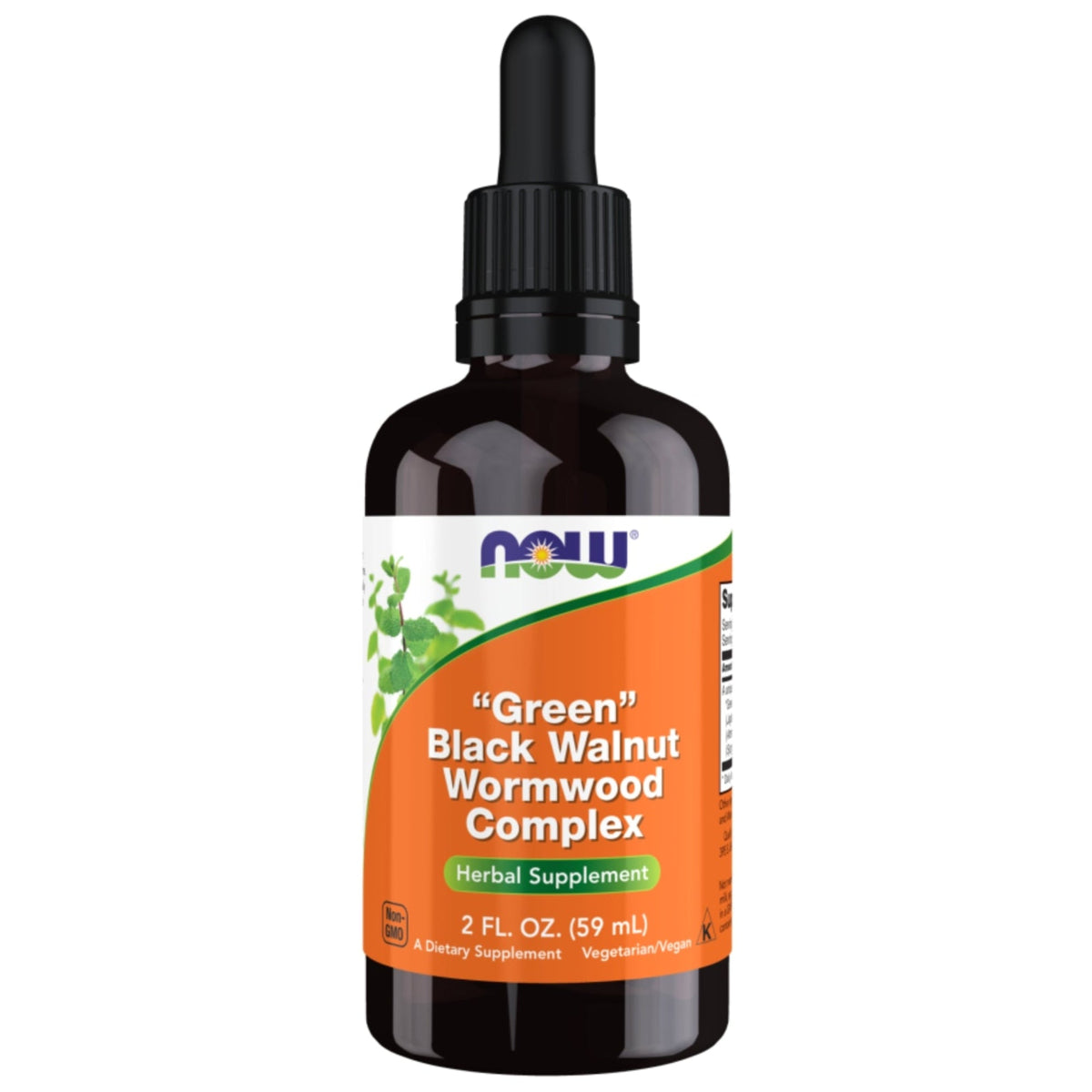 Black Walnut Wormwood Complex Liquid | 59 ml | NOW Foods