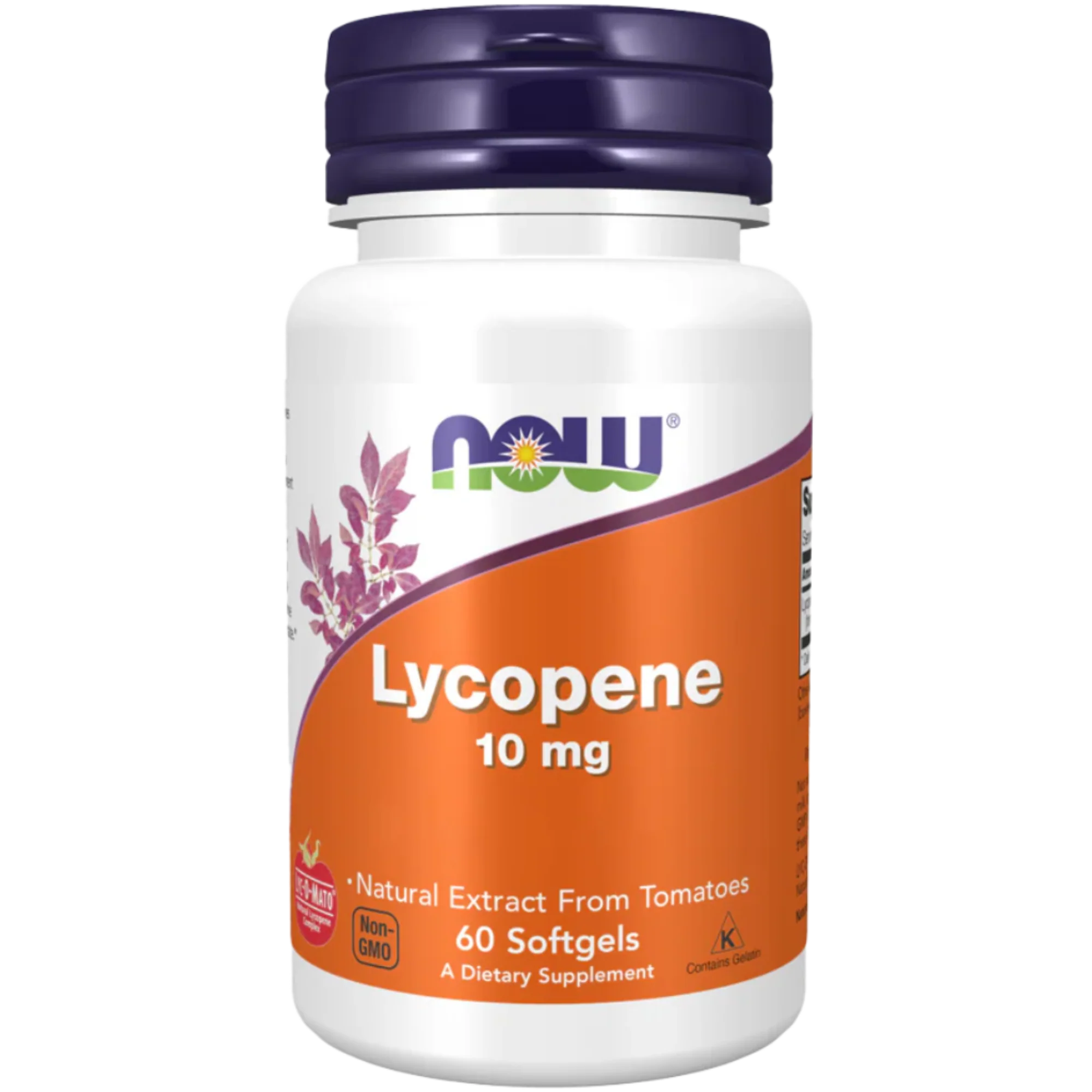 Lycopène 10 mg | 60 Capsules Molles | NOW Foods