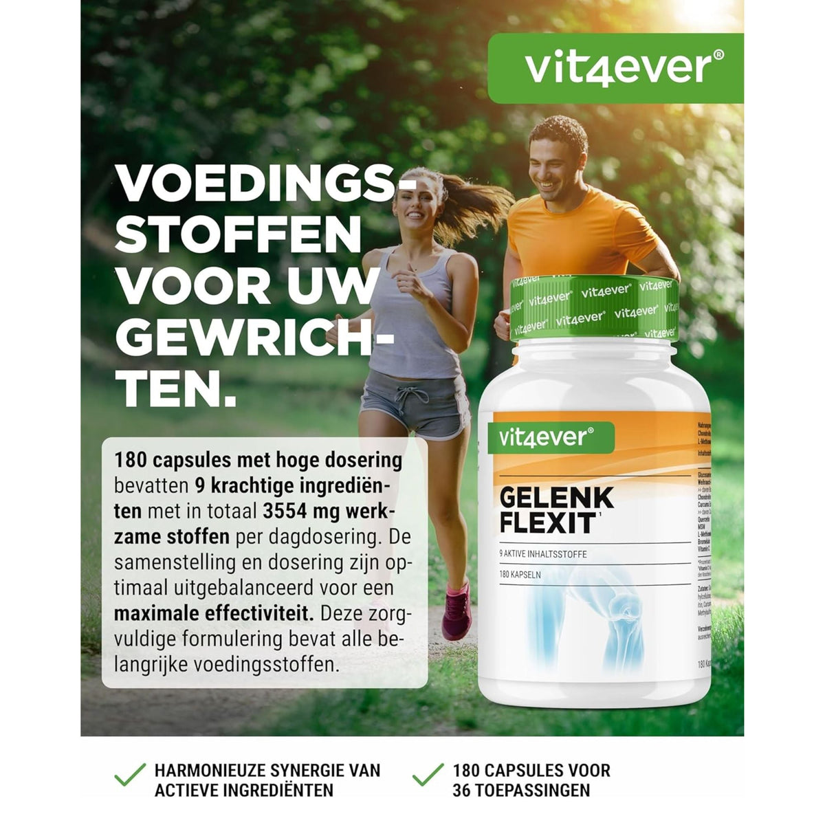 Vit4ever Articulations Flexit - complément alimentaire sans additifs inutiles