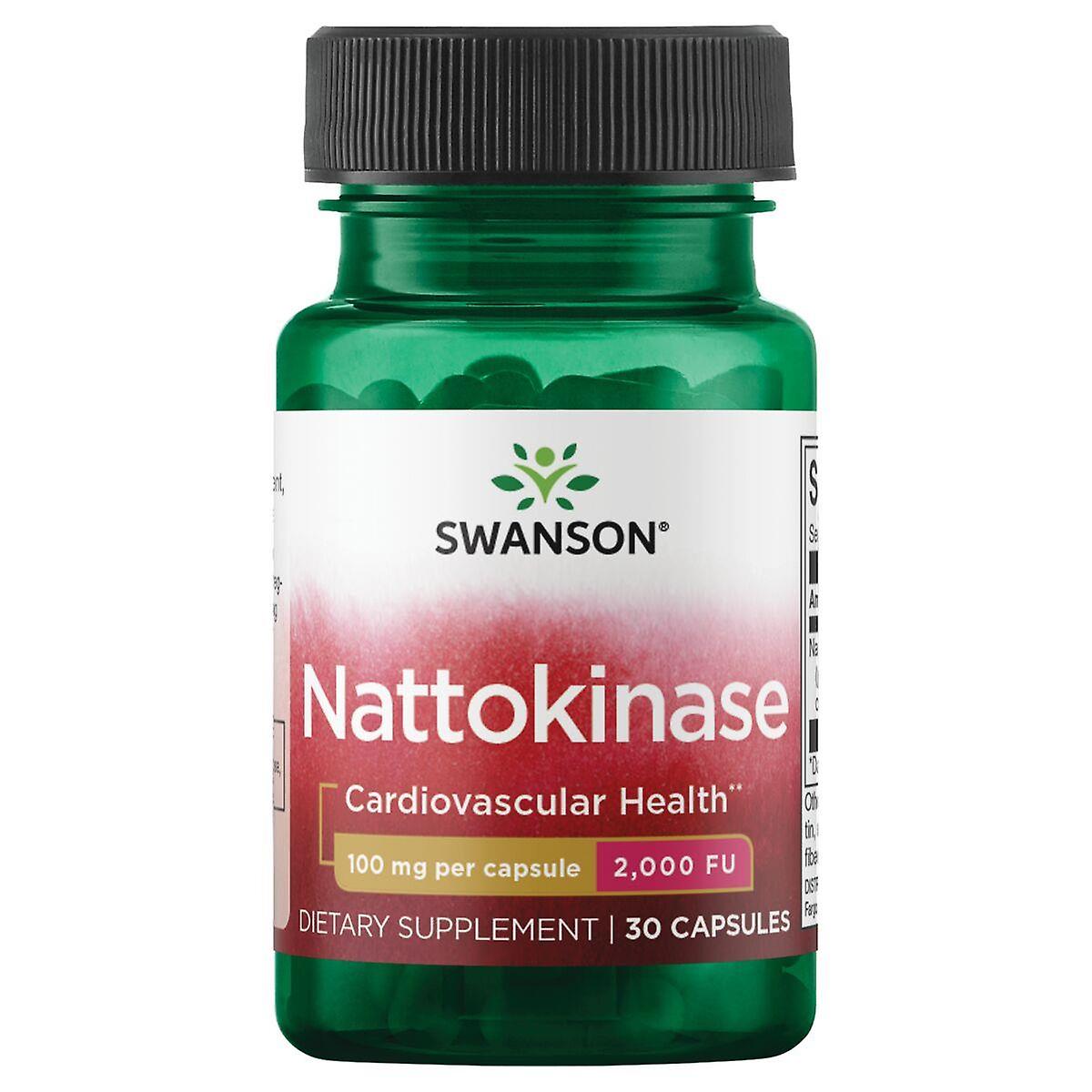 Swanson Nattokinase 2000 FU 30 gélules - complément alimentaire | acheter en France