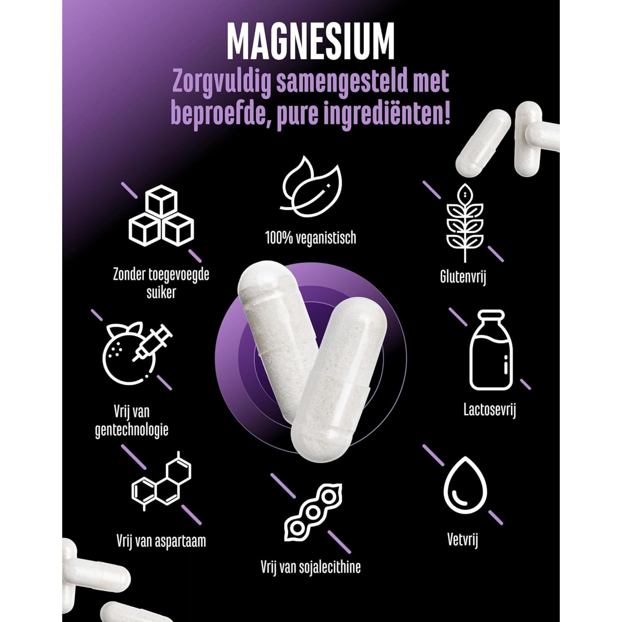 Magnésium Bisglycinate Core Chelate® 330mg | 300 Gélules | GEN