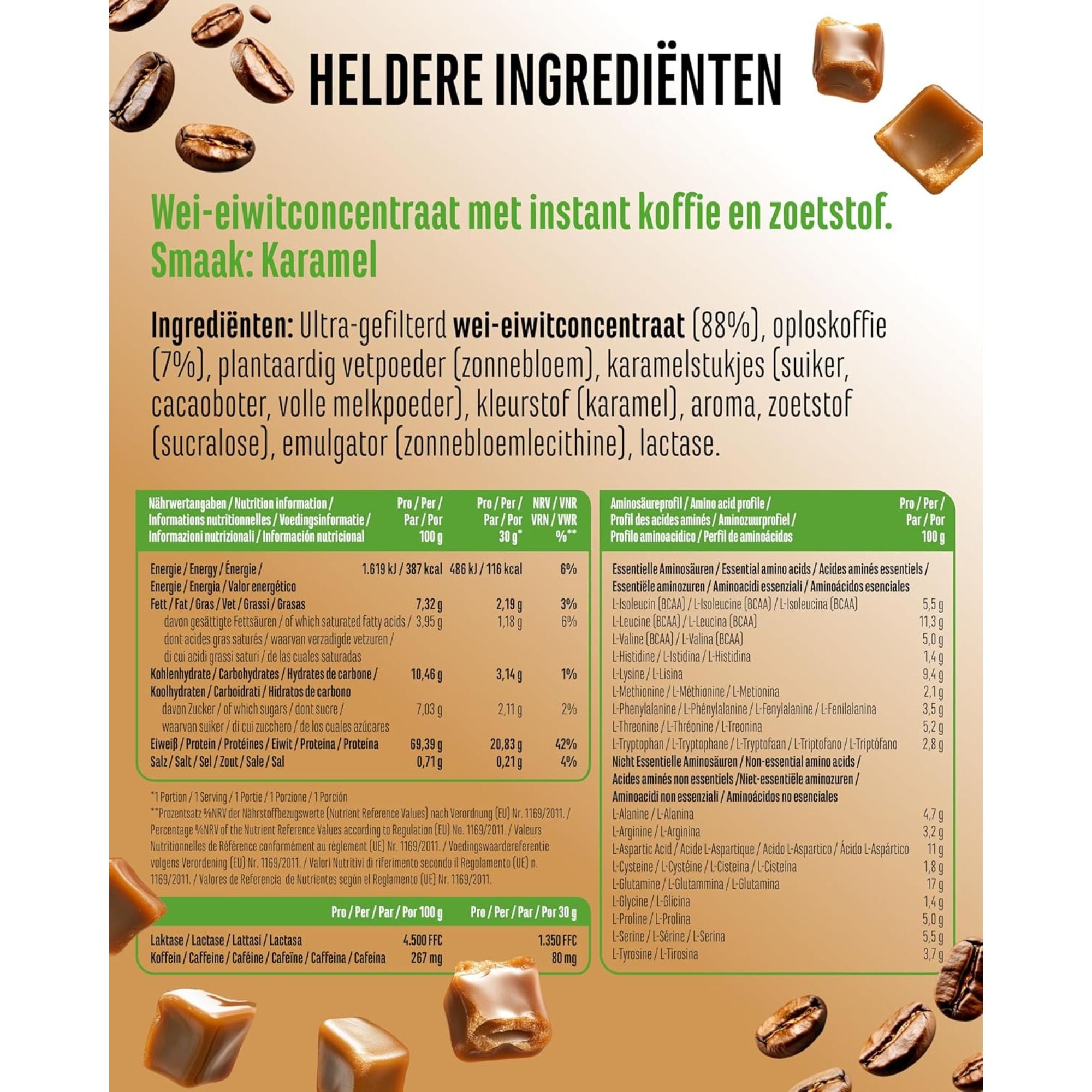 Barista Whey Caramel | 908 g | Vit4ever