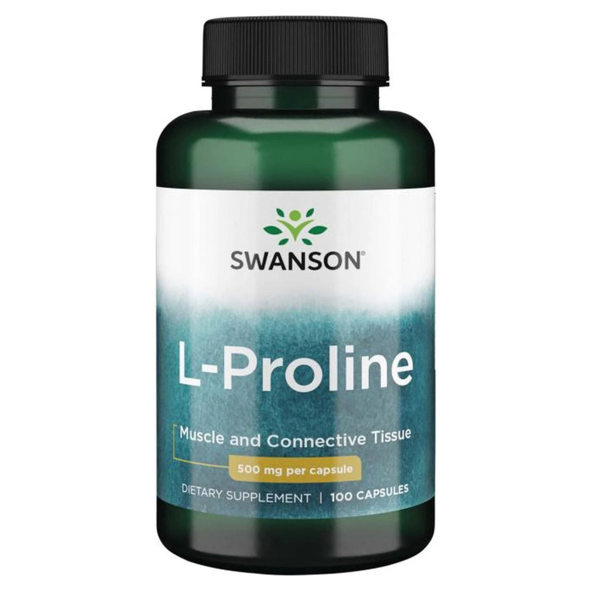 Swanson L-Proline 500 mg - 100 Gélules