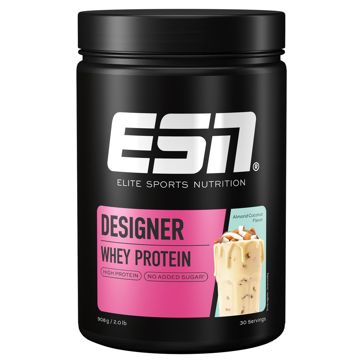 Designer Whey Protein Almond Coconut | 908 g | ESN