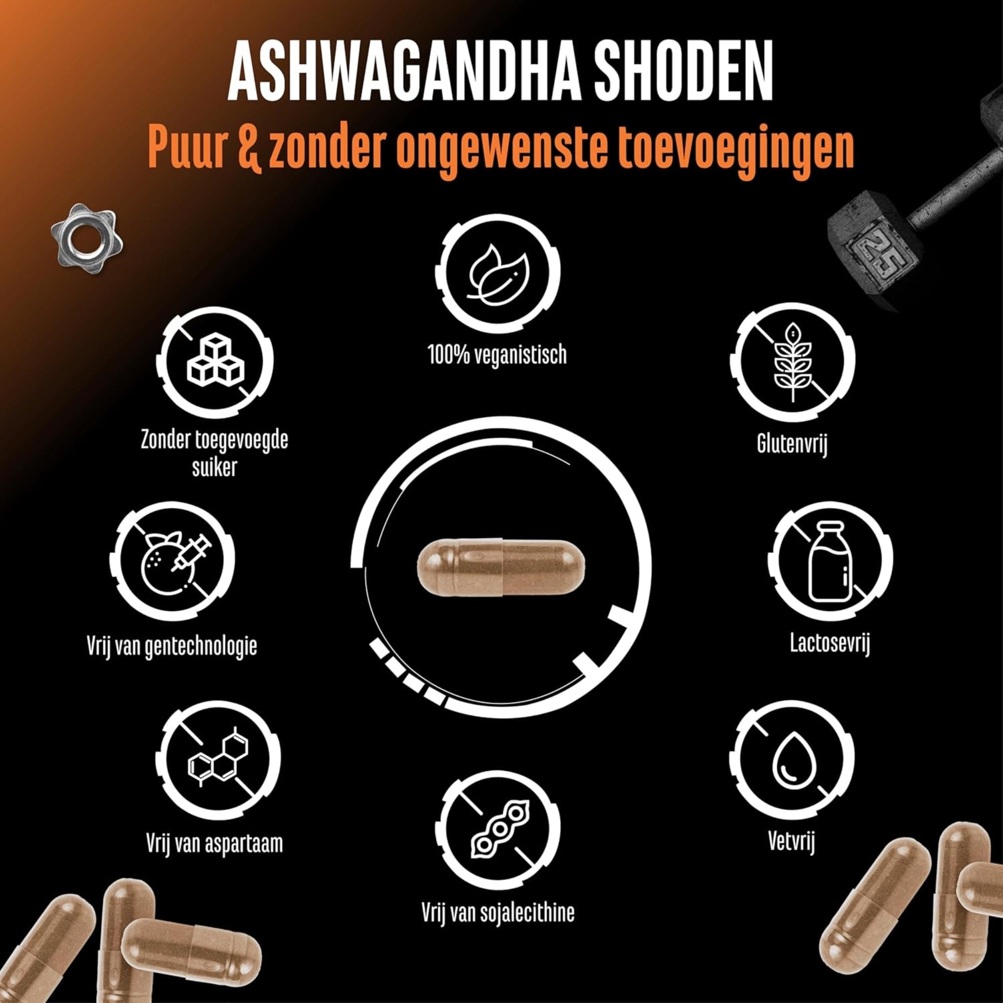 Ashwagandha Shoden 35% Withanolides | 60 Gélules | GEN