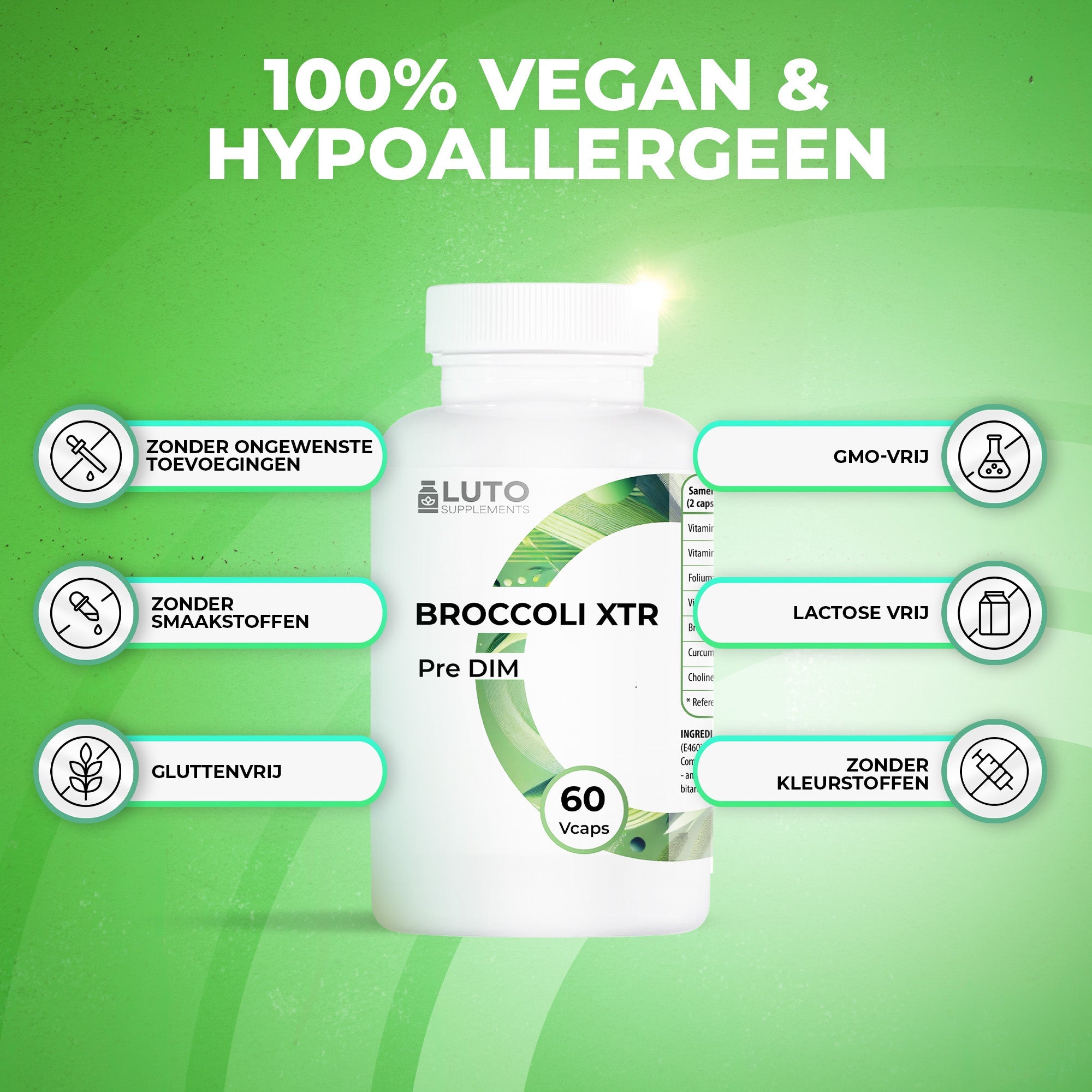Avantages de l'extrait de brocoli Luto Supplements