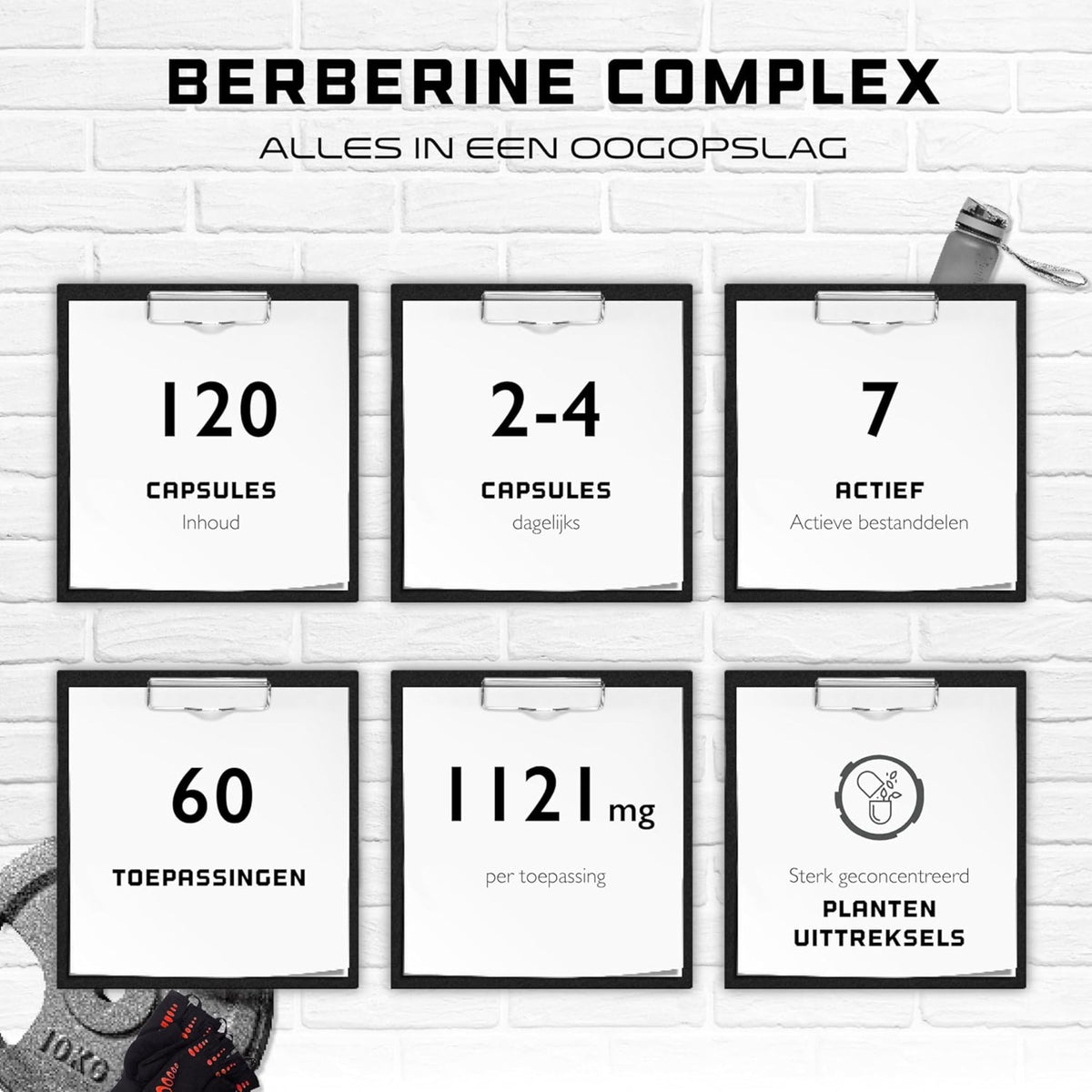 Berberine Complex GEN dosage par portion