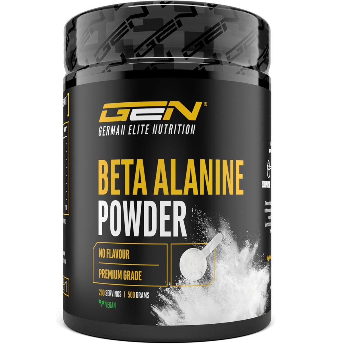 Beta-Alanine poudre | 500 g | German Elite Nutrition