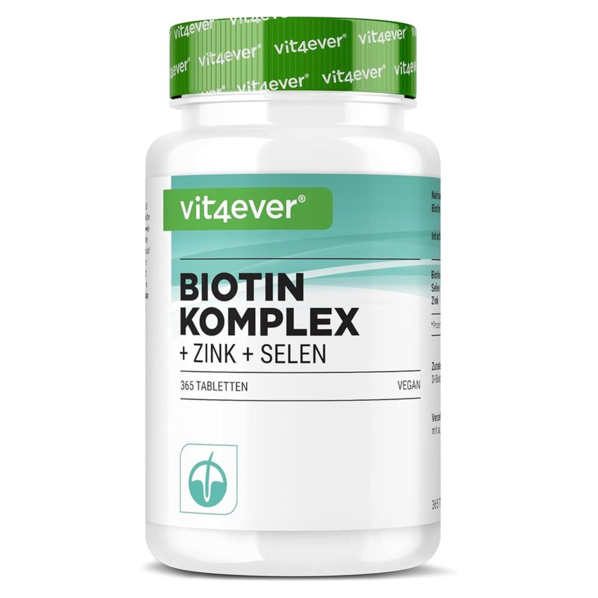 Vit4ever Biotine 10.000mcg Sélénium & Zinc 365 comprimés - complément minéral | acheter en France