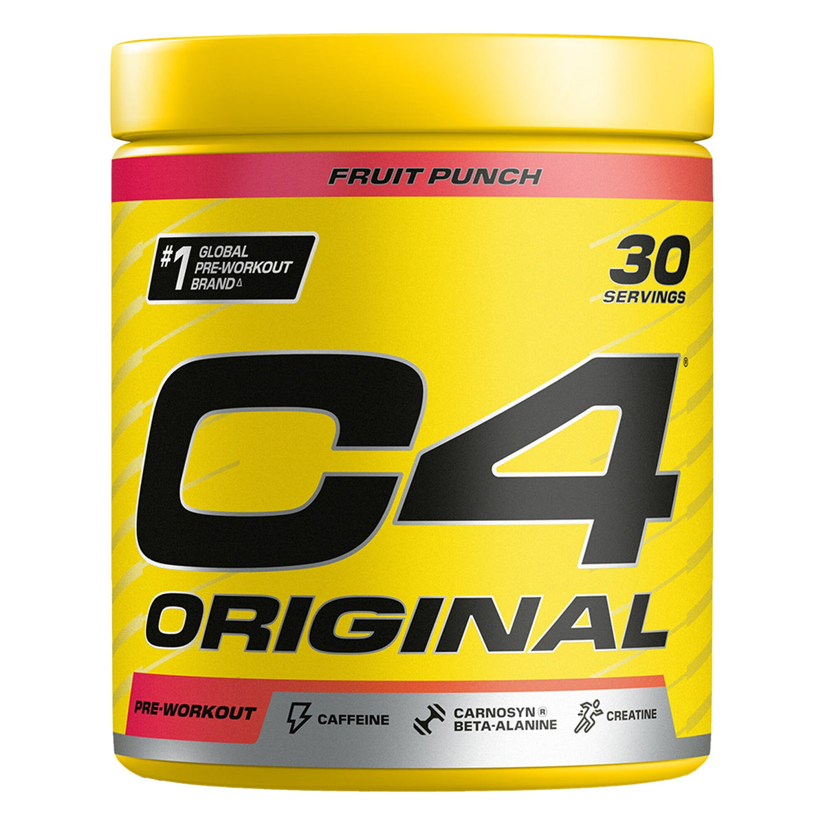 C4 Original Pre-Workout Punch aux Fruits - 204 Grammes - Cellucor