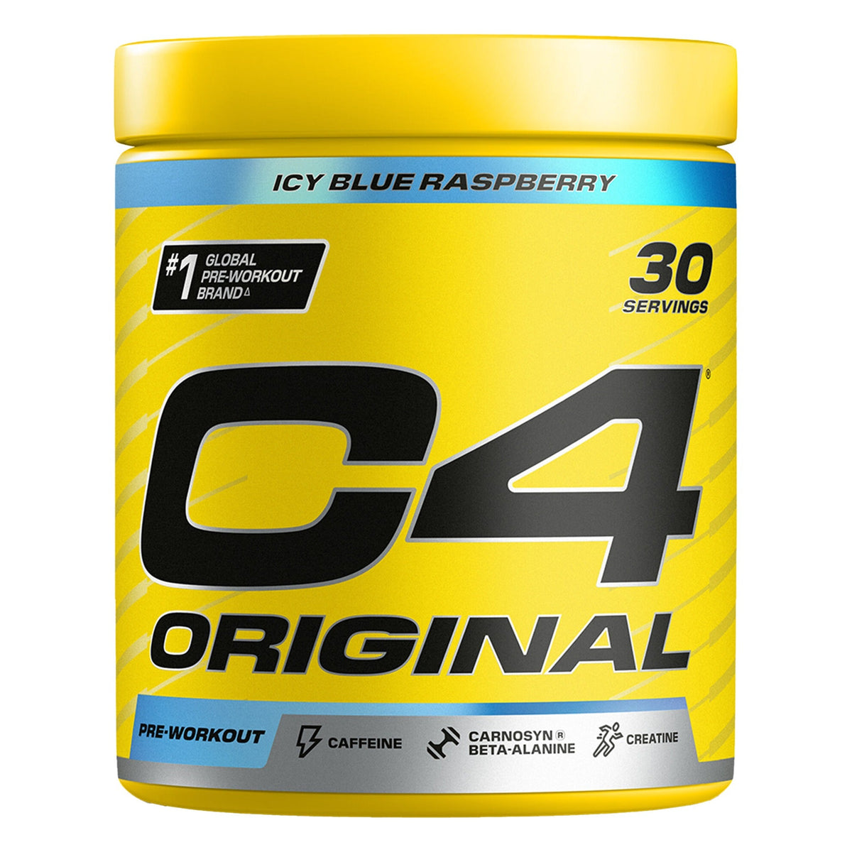 C4 Original Pré-Entraînement Framboise Bleue Glacée - 198 Grammes - Cellucor