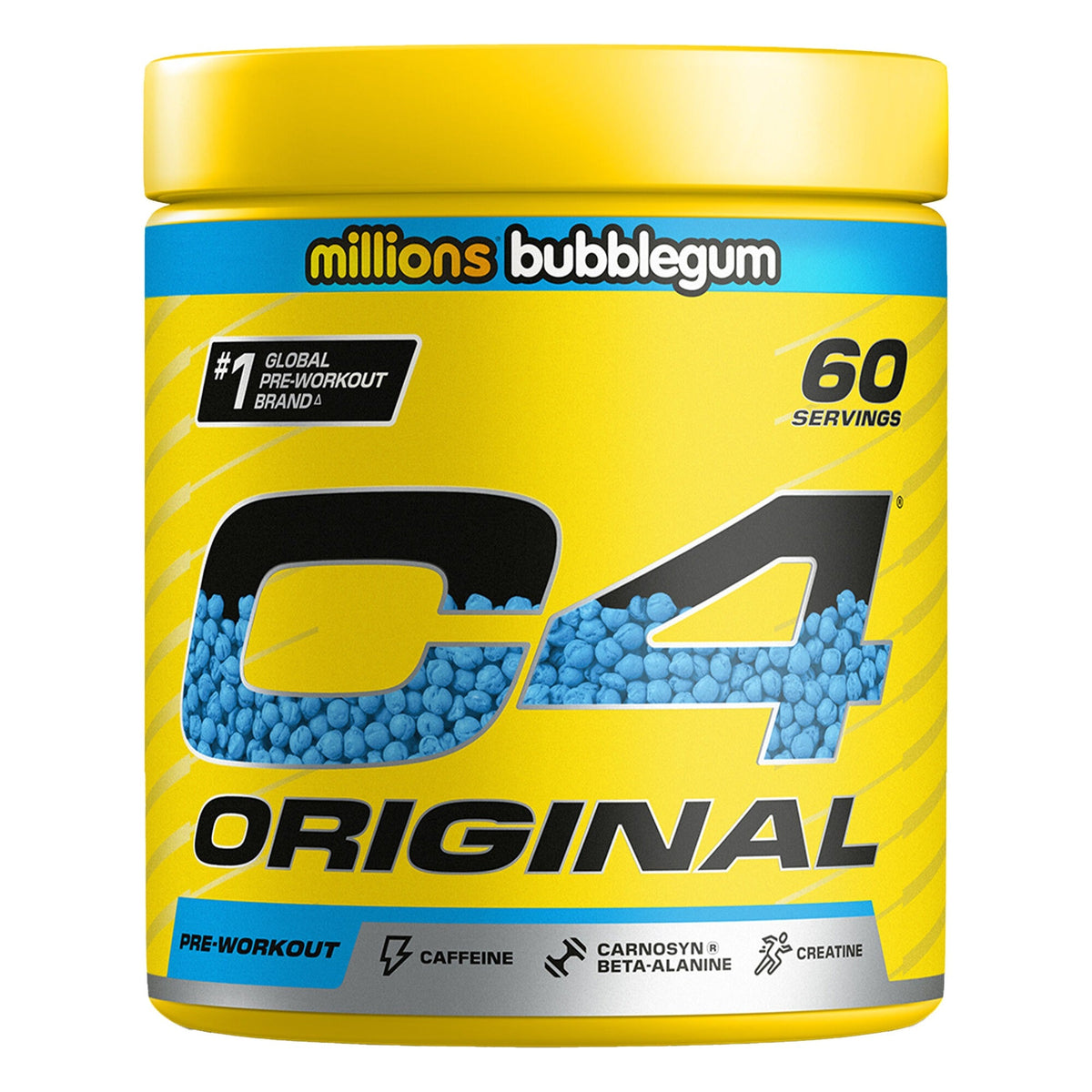 C4 Original Pre-Workout Millions Bubblegum - 396 grammes - Cellucor
