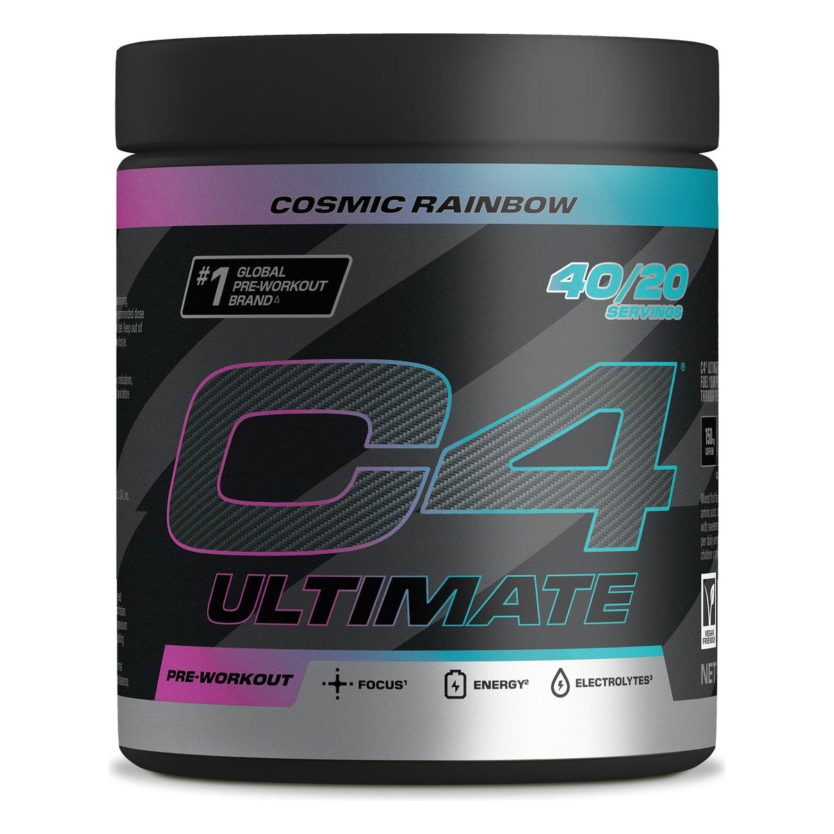 C4 Ultimate Pre-Workout Cosmic Rainbow - 380 grammes - Cellucor