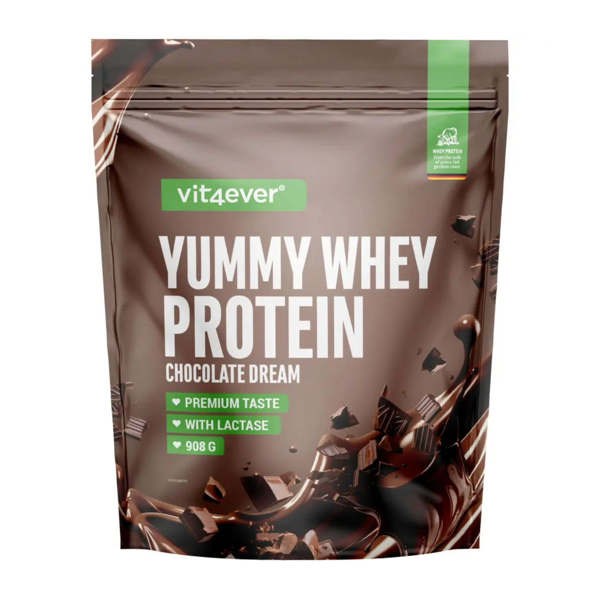 Vit4ever Yummy Whey Protein Chocolate Dream shake protéiné 908 grammes