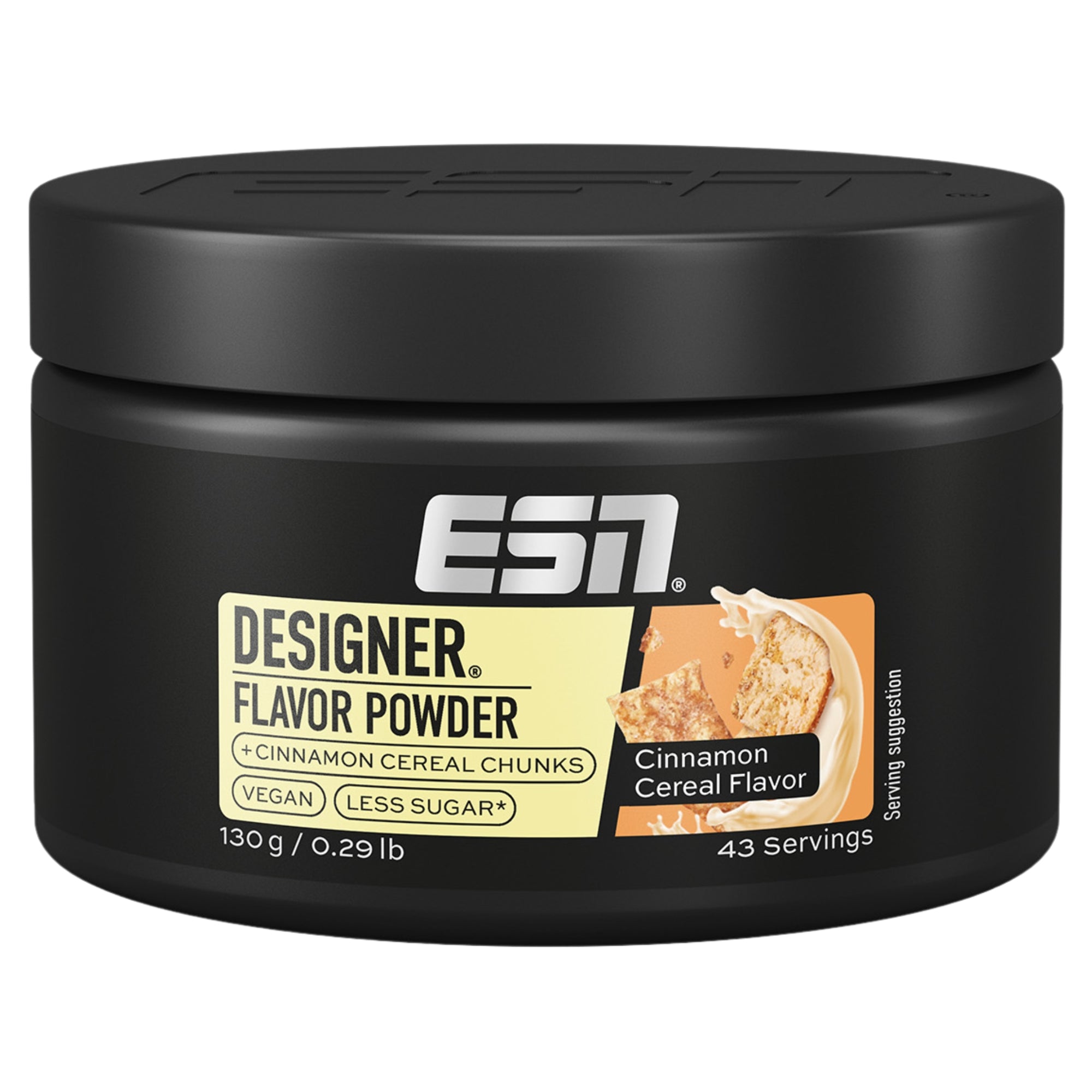 ESN Designer Flavor Powder Cinnamon Cereal | 130 g | 43 portions