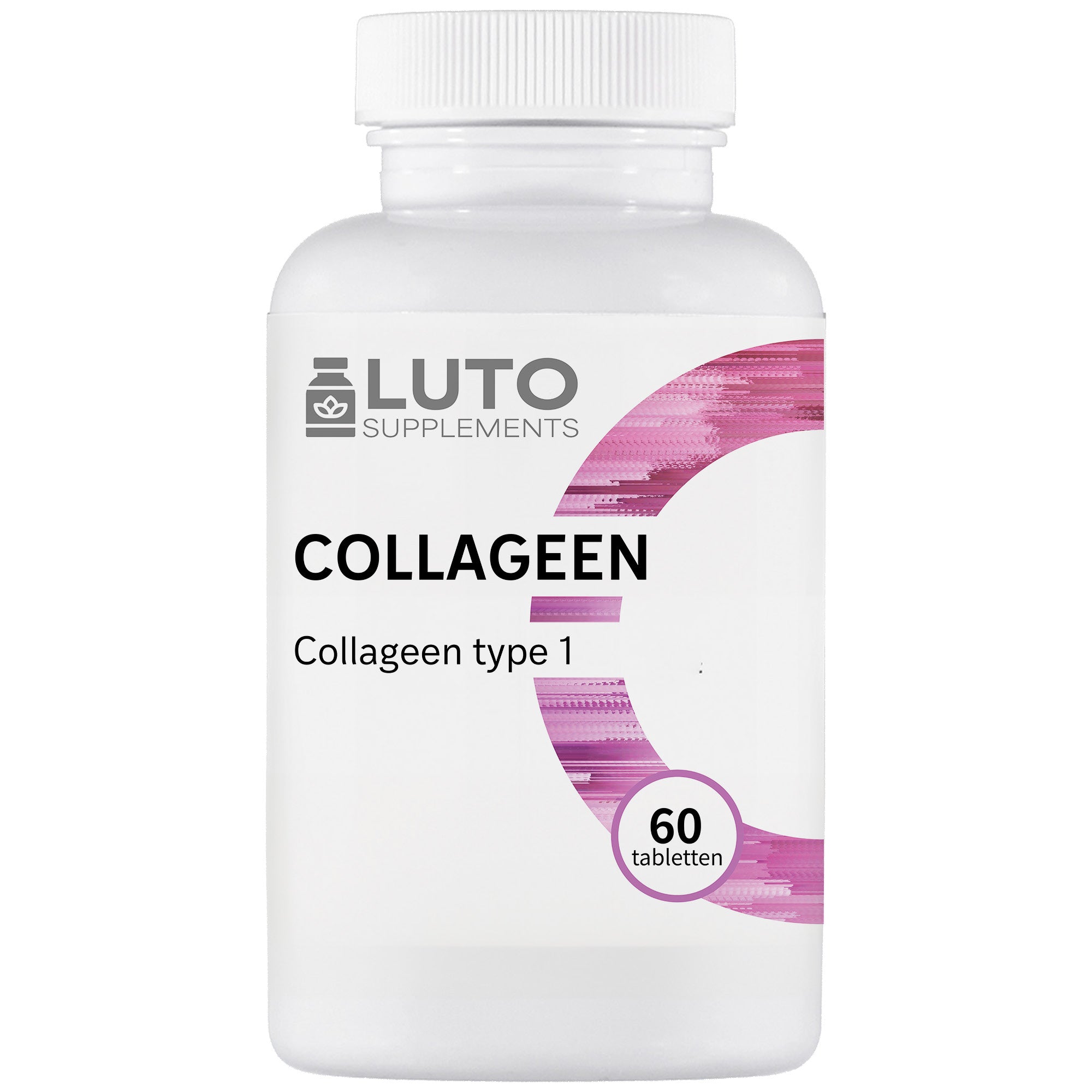 LUTO Supplements Collagène Type 1 pot de 60 comprimés - complément de collagène | acheter aux Pays-Bas et en Belgique