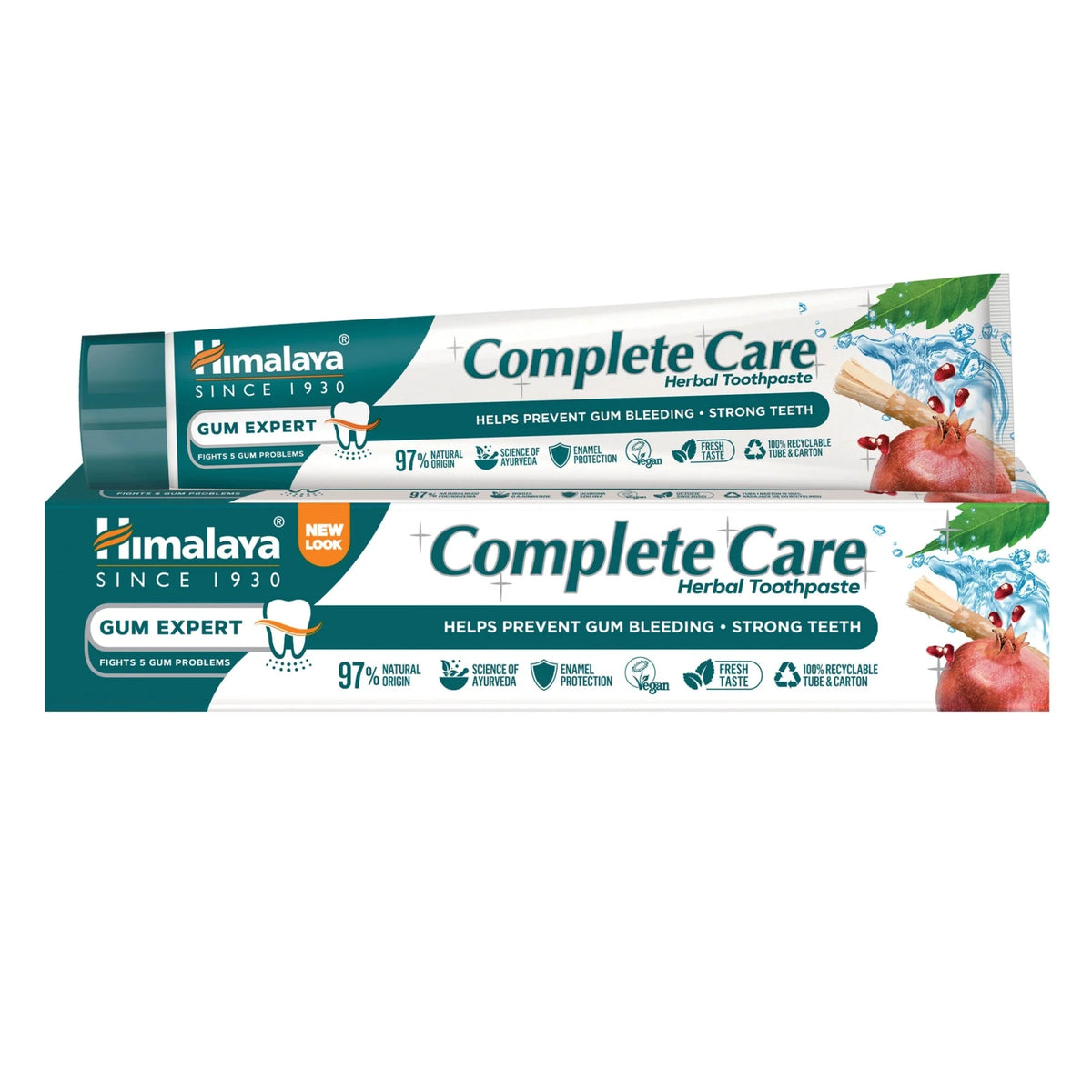 Himalaya Gum Expert Dentifrice Complete Care 75 ml - dentifrice ayurvédique aux herbes avec miswak et fluor naturel