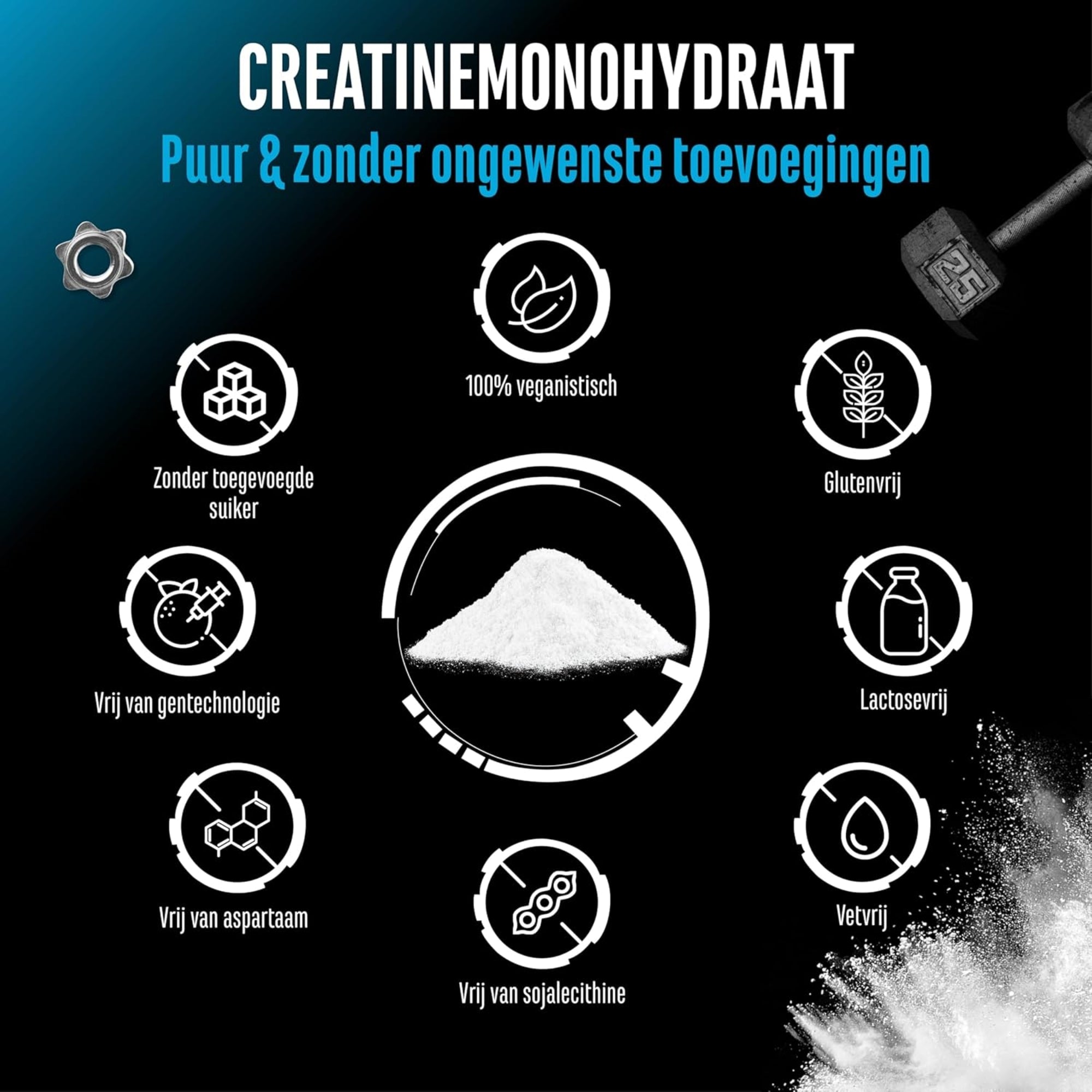 Créatine Monohydrate 1 kg GEN atouts