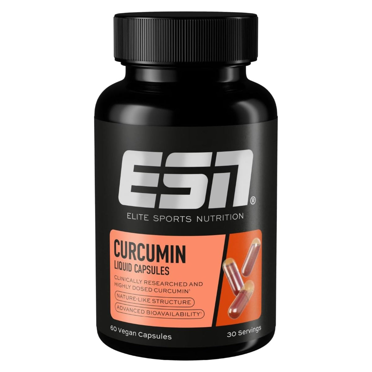 Curcumine liquide | 60 gélules | ESN
