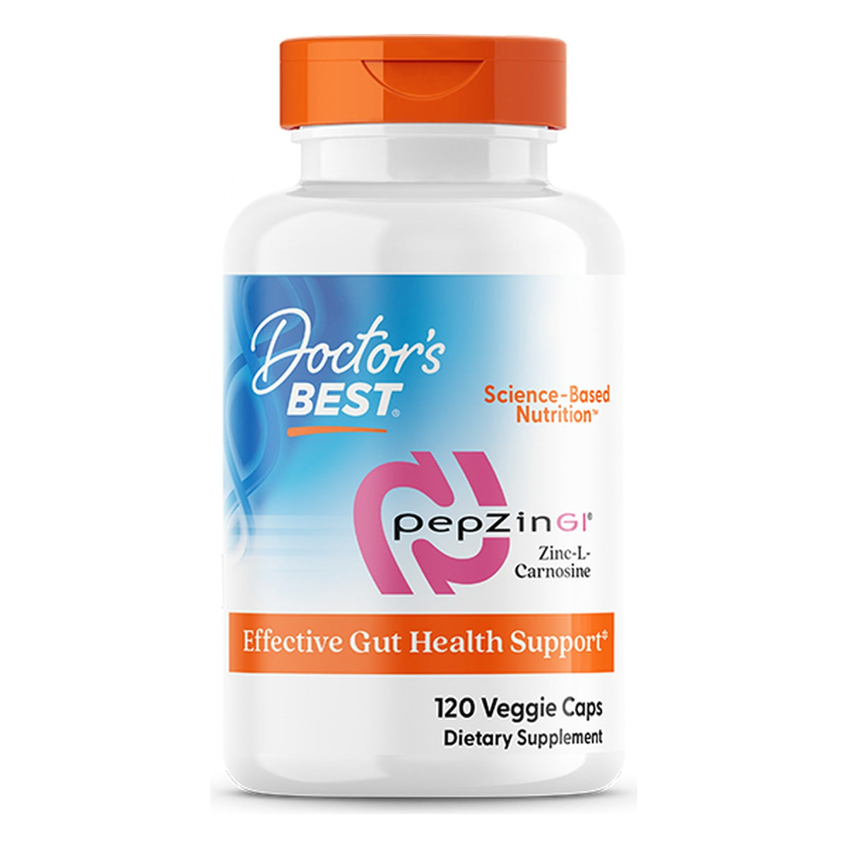 PepZin GI Zinc-L-Carnosine 75mg - 120 Gélules - Doctor's Best