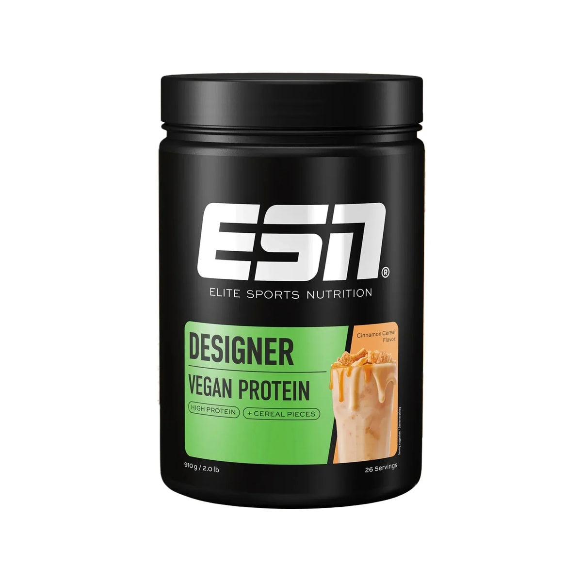 Vegan Designer Protein 2.0 Cinnamon Cereal | 900 g | ESN