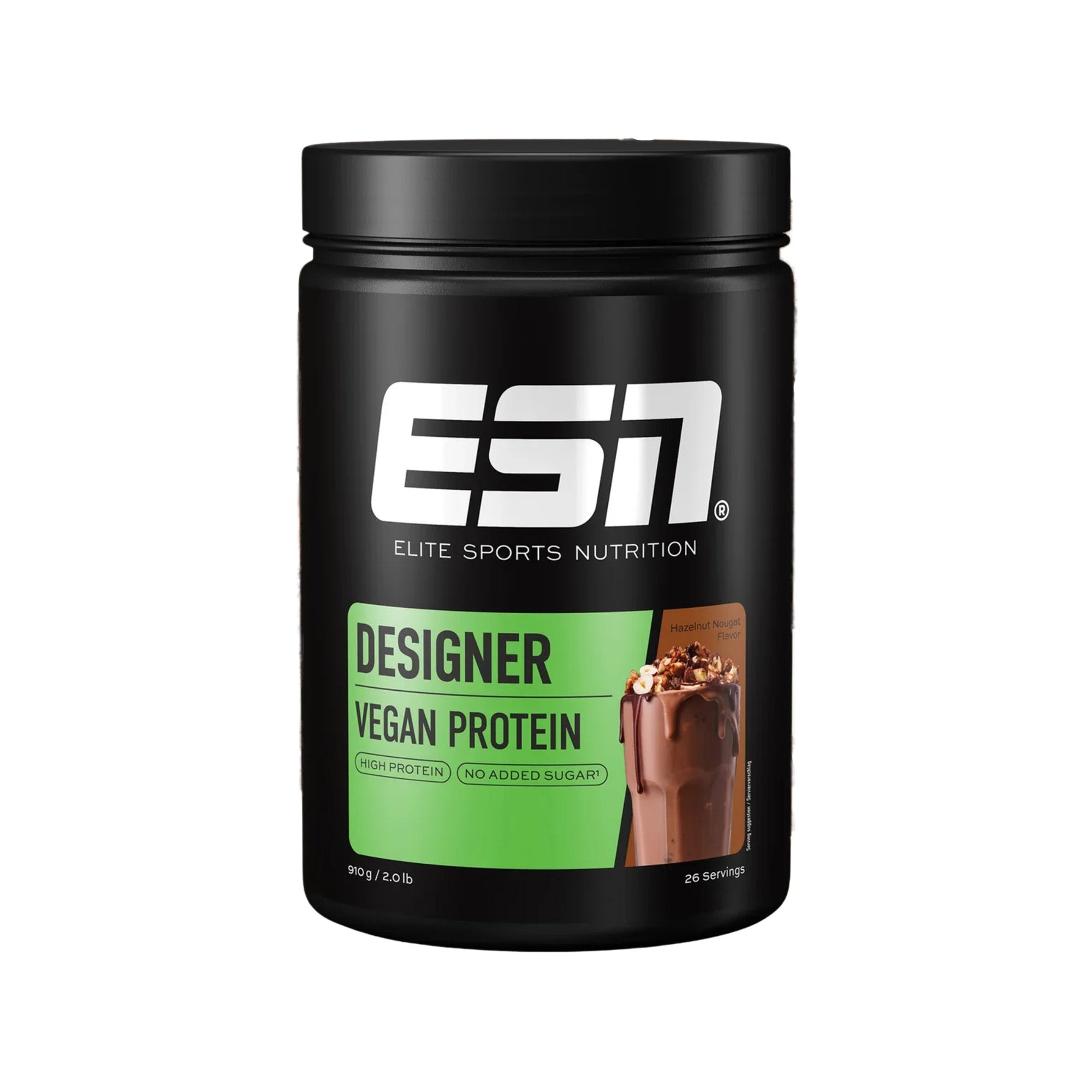 Vegan Designer Protein 2.0 Hazelnut Nougat | 900 g | ESN