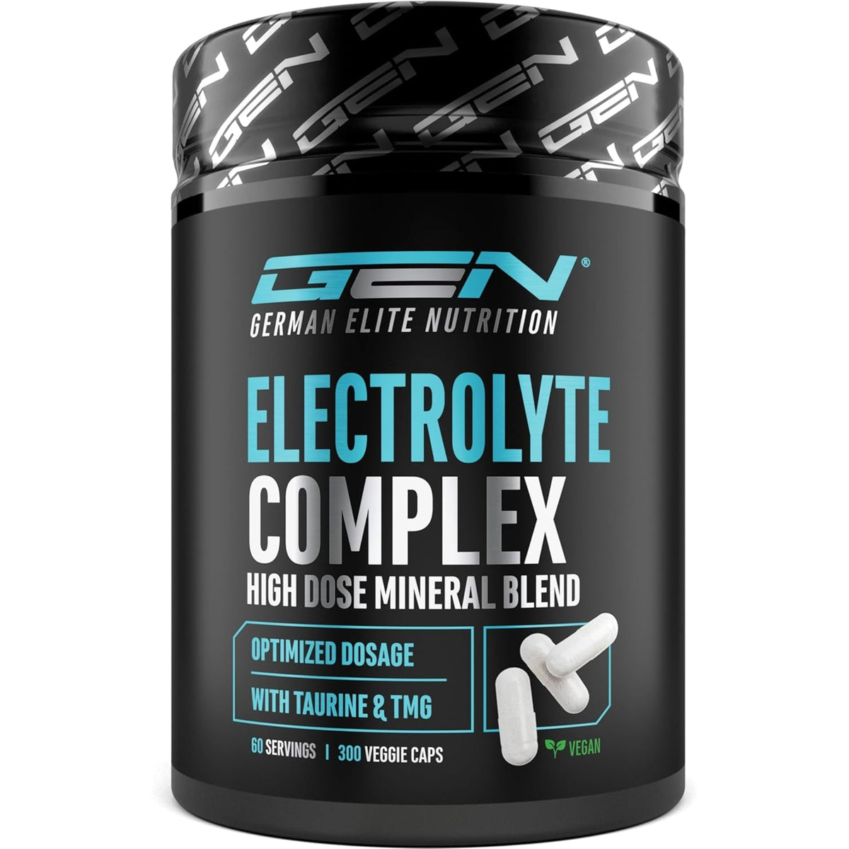 Complexe Électrolytes Plus | 300 Gélules | German Elite Nutrition
